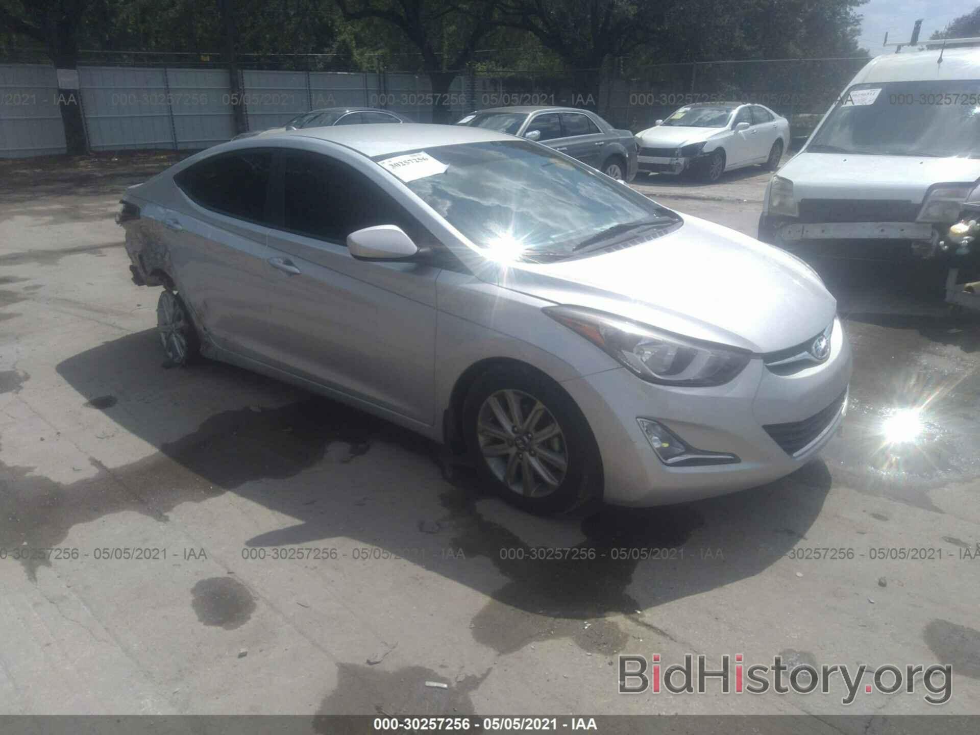 Фотография 5NPDH4AE1GH783600 - HYUNDAI ELANTRA 2016