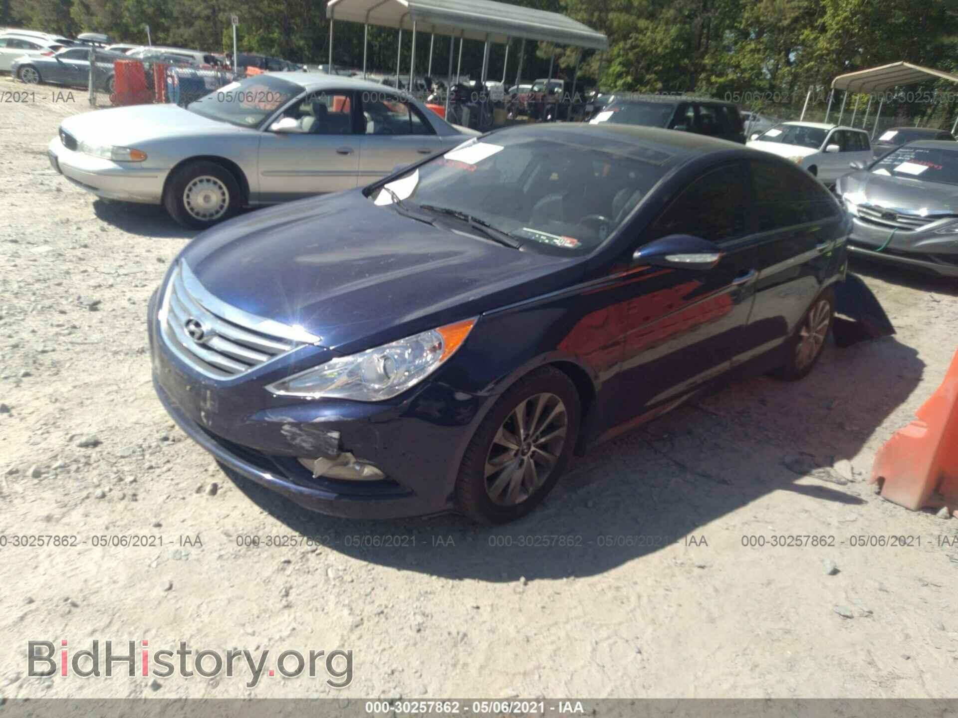 2014 HYUNDAI SONATA - VIN: 5NPEC4AC2EH842829 - Фото 2