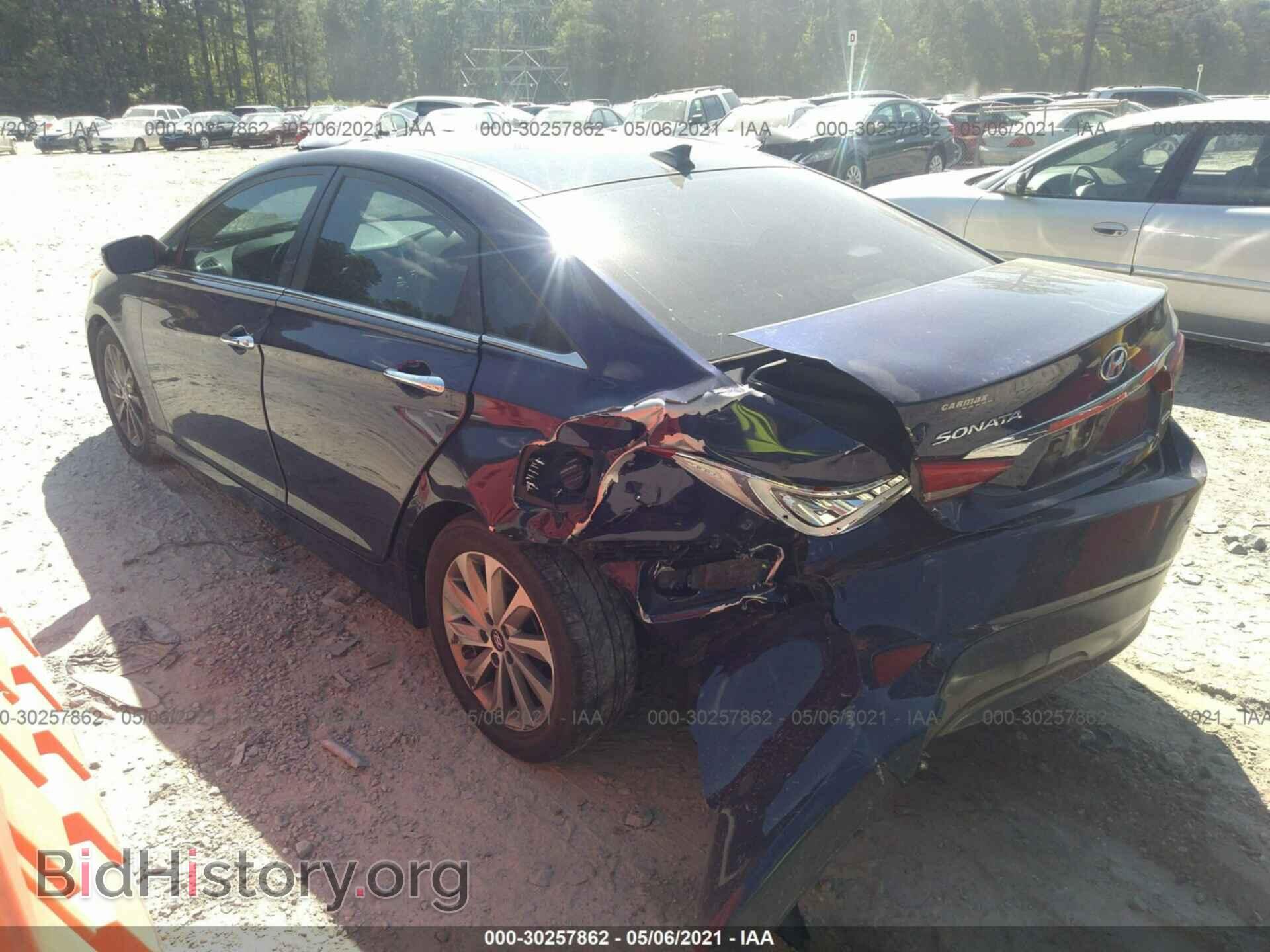 2014 HYUNDAI SONATA - VIN: 5NPEC4AC2EH842829 - Фото 3