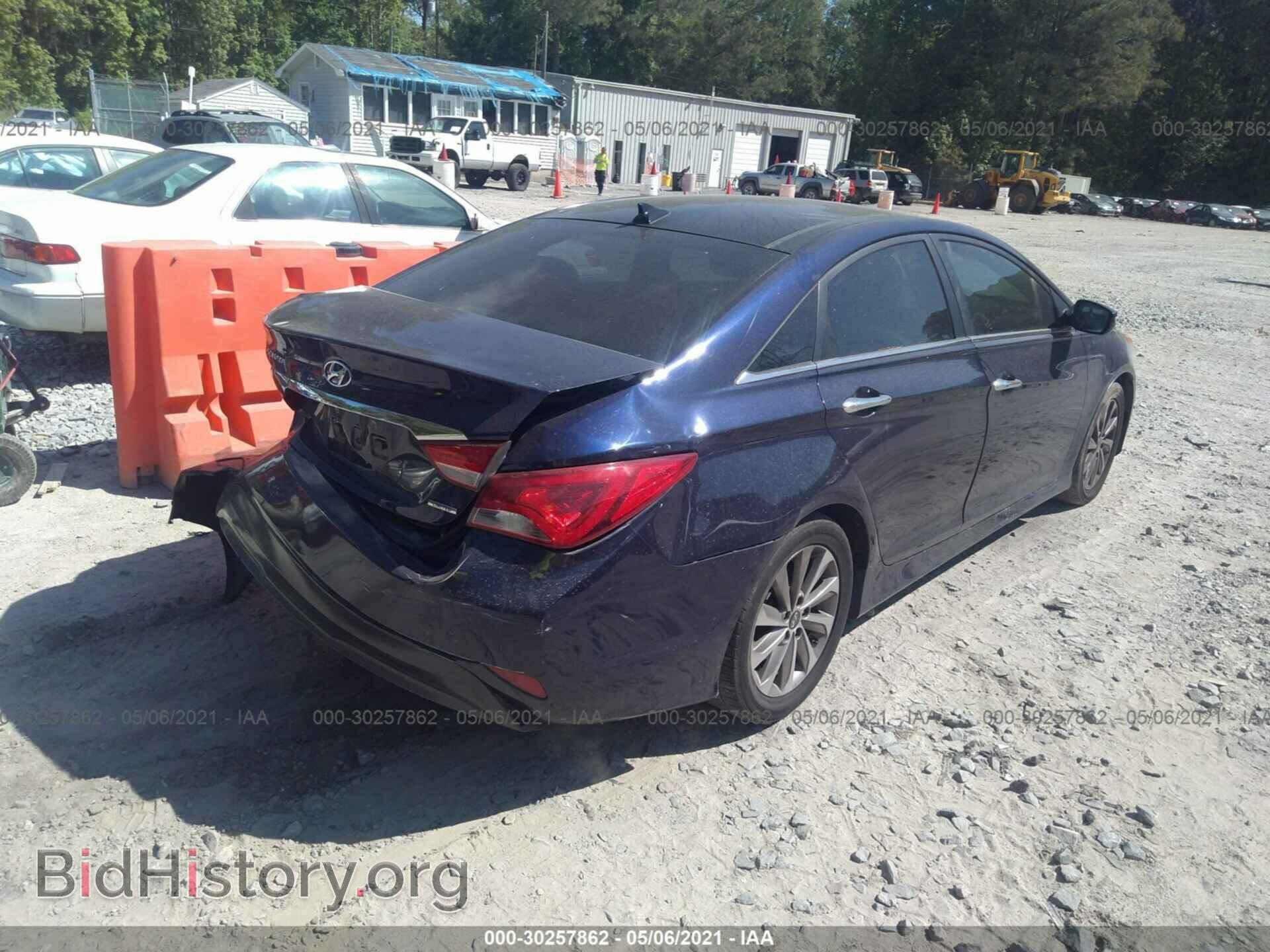 2014 HYUNDAI SONATA - VIN: 5NPEC4AC2EH842829 - Фото 4