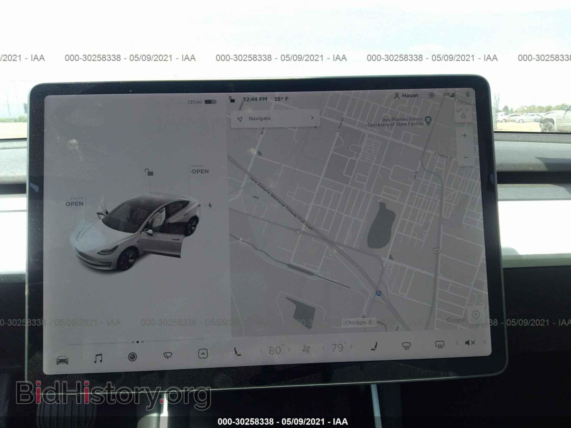 2019 TESLA MODEL 3 - VIN: 5YJ3E1EA0KF486240 - Photo 7