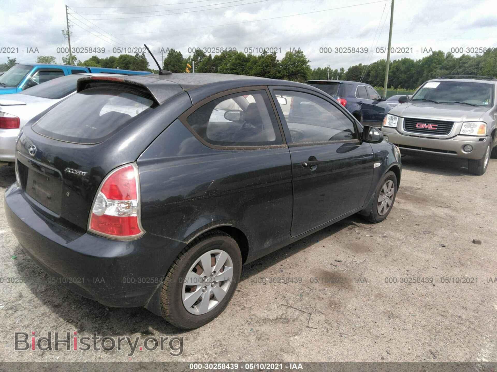 2008 HYUNDAI ACCENT - VIN: KMHCM36C38U079247 - Фото 4