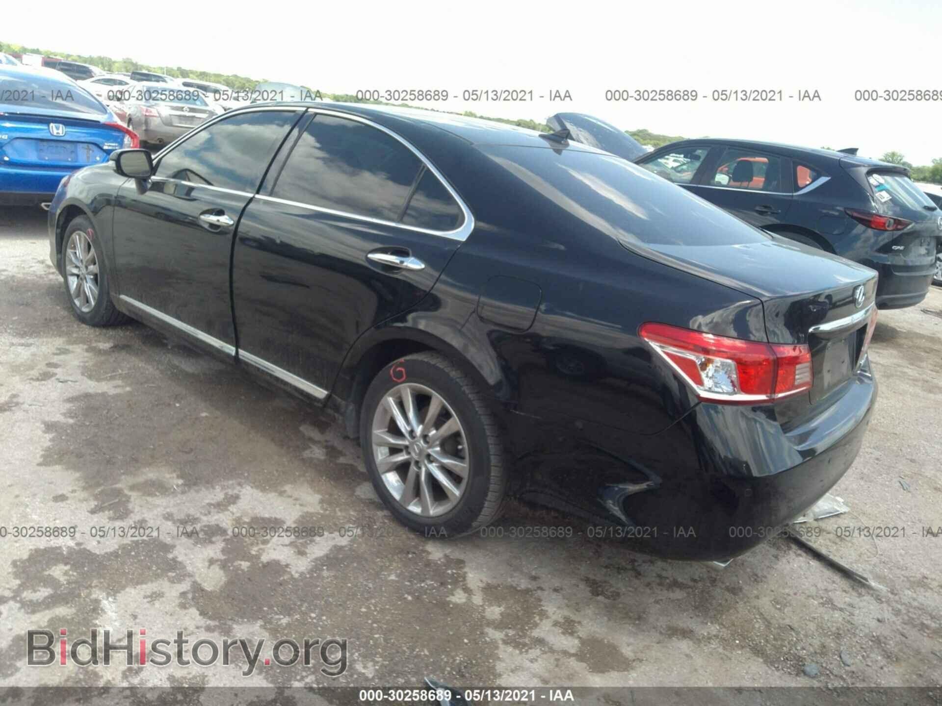 2012 LEXUS ES 350 - VIN: JTHBK1EG7C2490104 - Фото 3