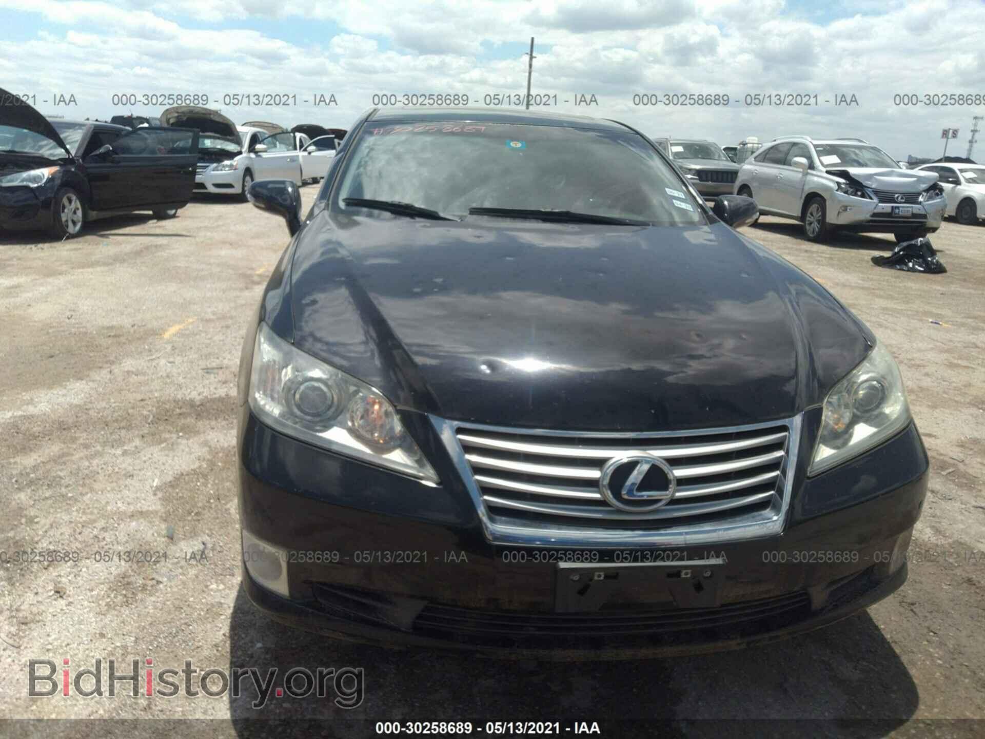2012 LEXUS ES 350 - VIN: JTHBK1EG7C2490104 - Фото 6
