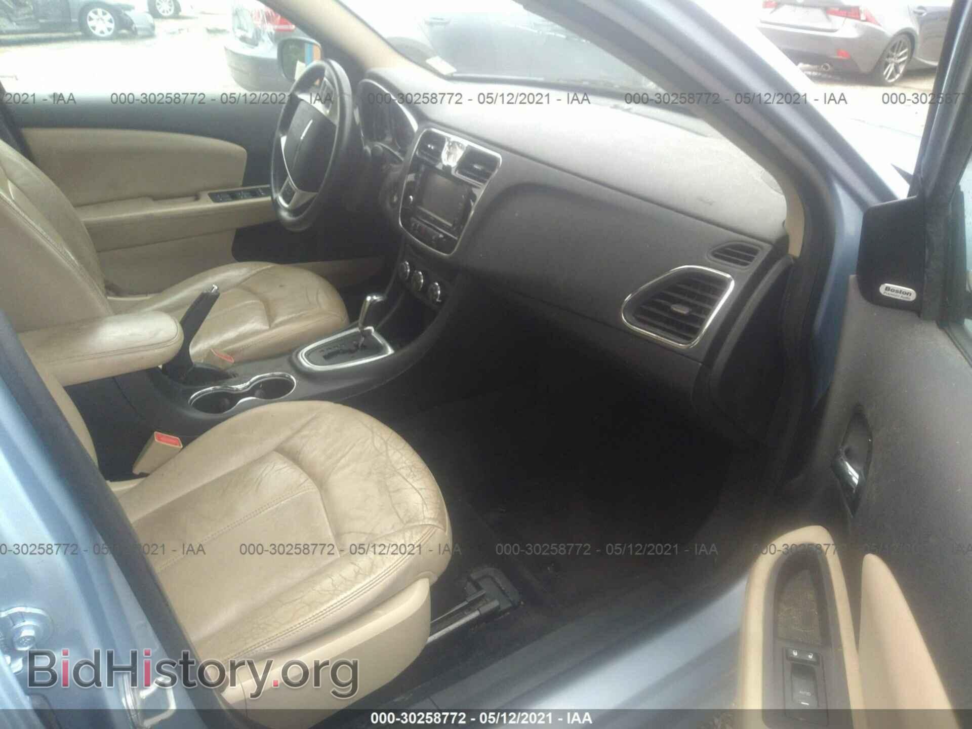 2013 CHRYSLER 200 - VIN: 1C3CCBCG2DN505625 - Фото 5