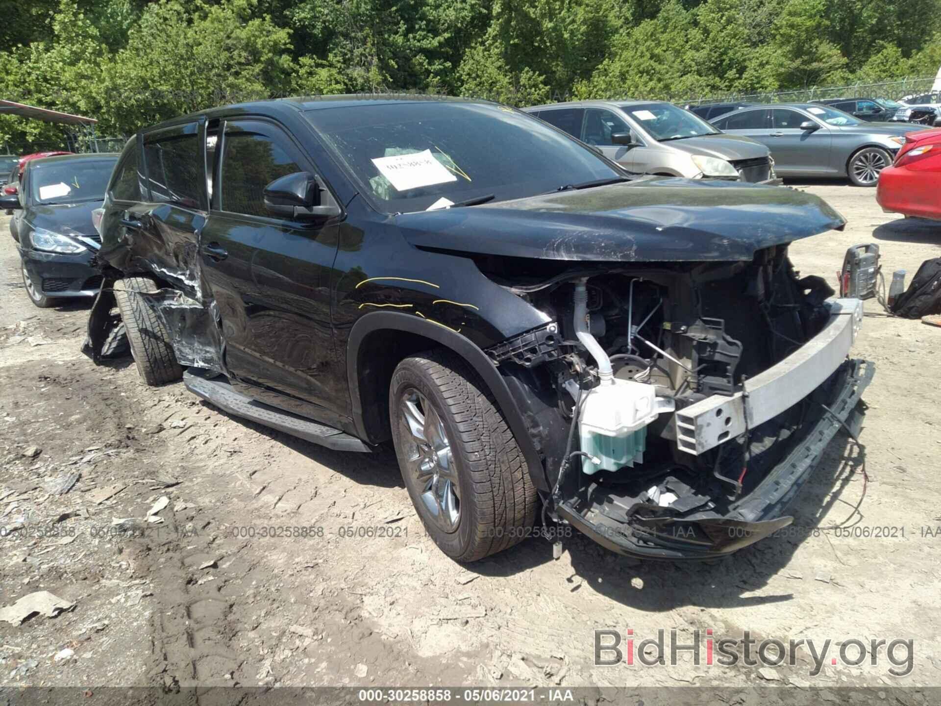 Photo 5TDZARFH9FS013339 - TOYOTA HIGHLANDER 2015