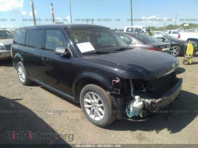2013 Ford FLEX SE, черный — VIN 2FMGK5B80DBD39740, IAAI