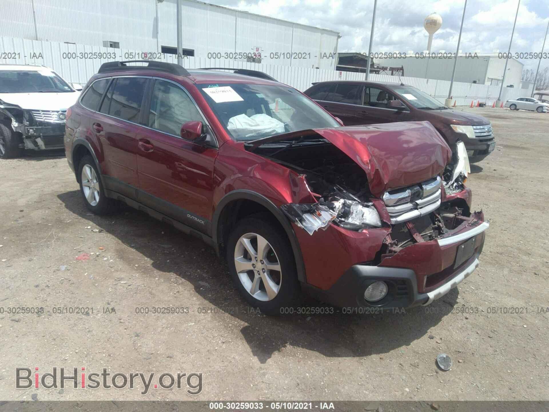 Фотография 4S4BRCMC1E3215344 - SUBARU OUTBACK 2014