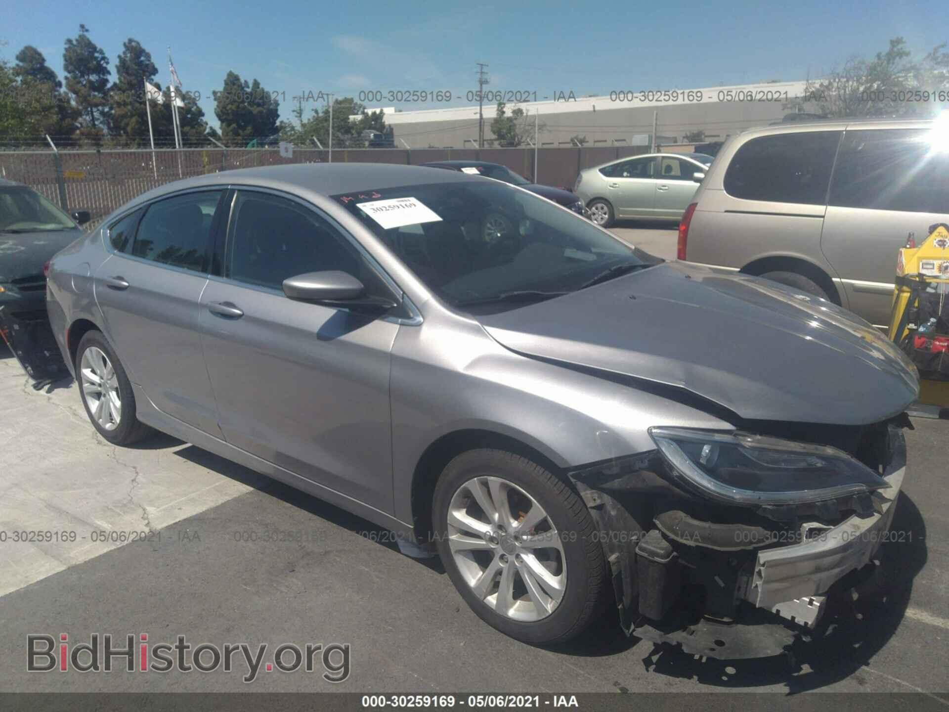 Фотография 1C3CCCAB3GN165273 - CHRYSLER 200 2016