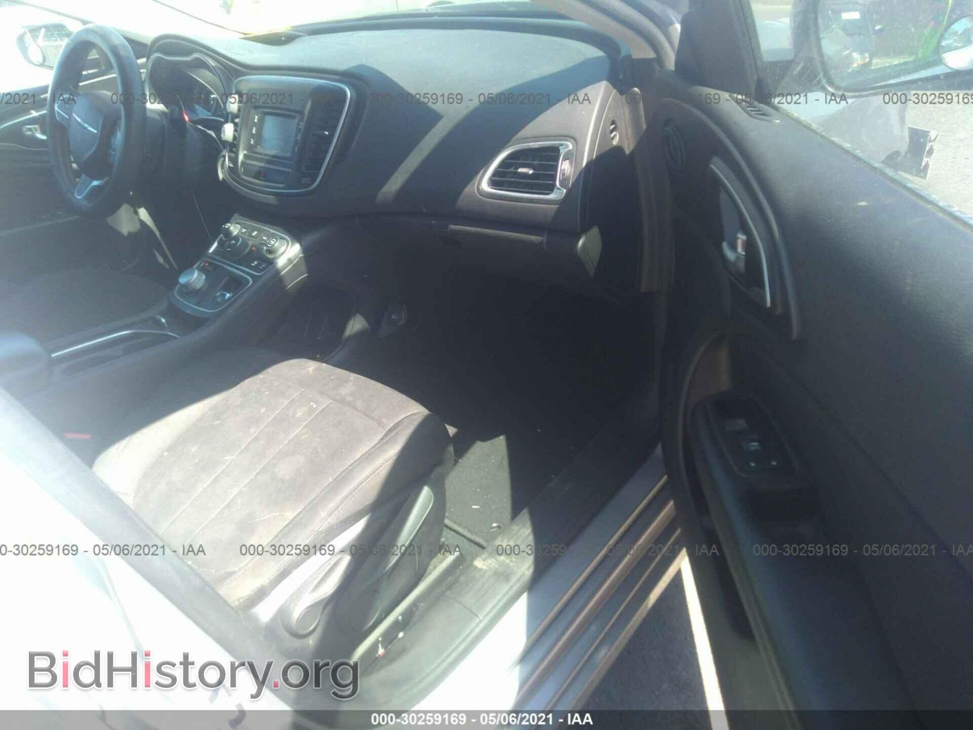 2016 CHRYSLER 200 - VIN: 1C3CCCAB3GN165273 - Фото 5