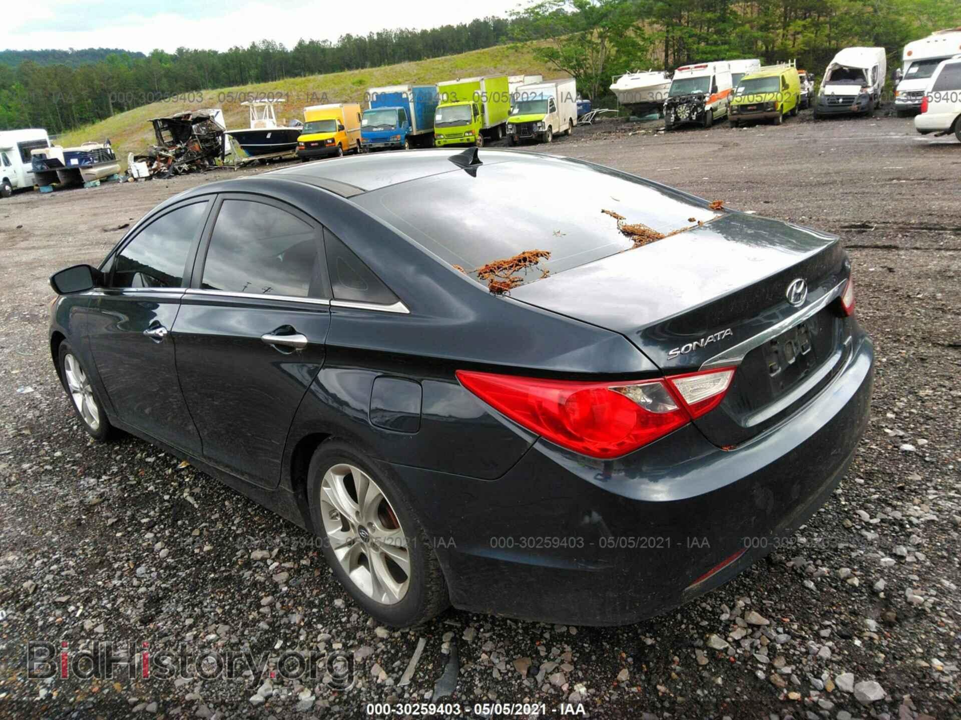 2012 HYUNDAI SONATA - VIN: 5NPEC4AC0CH399433 - Фото 3