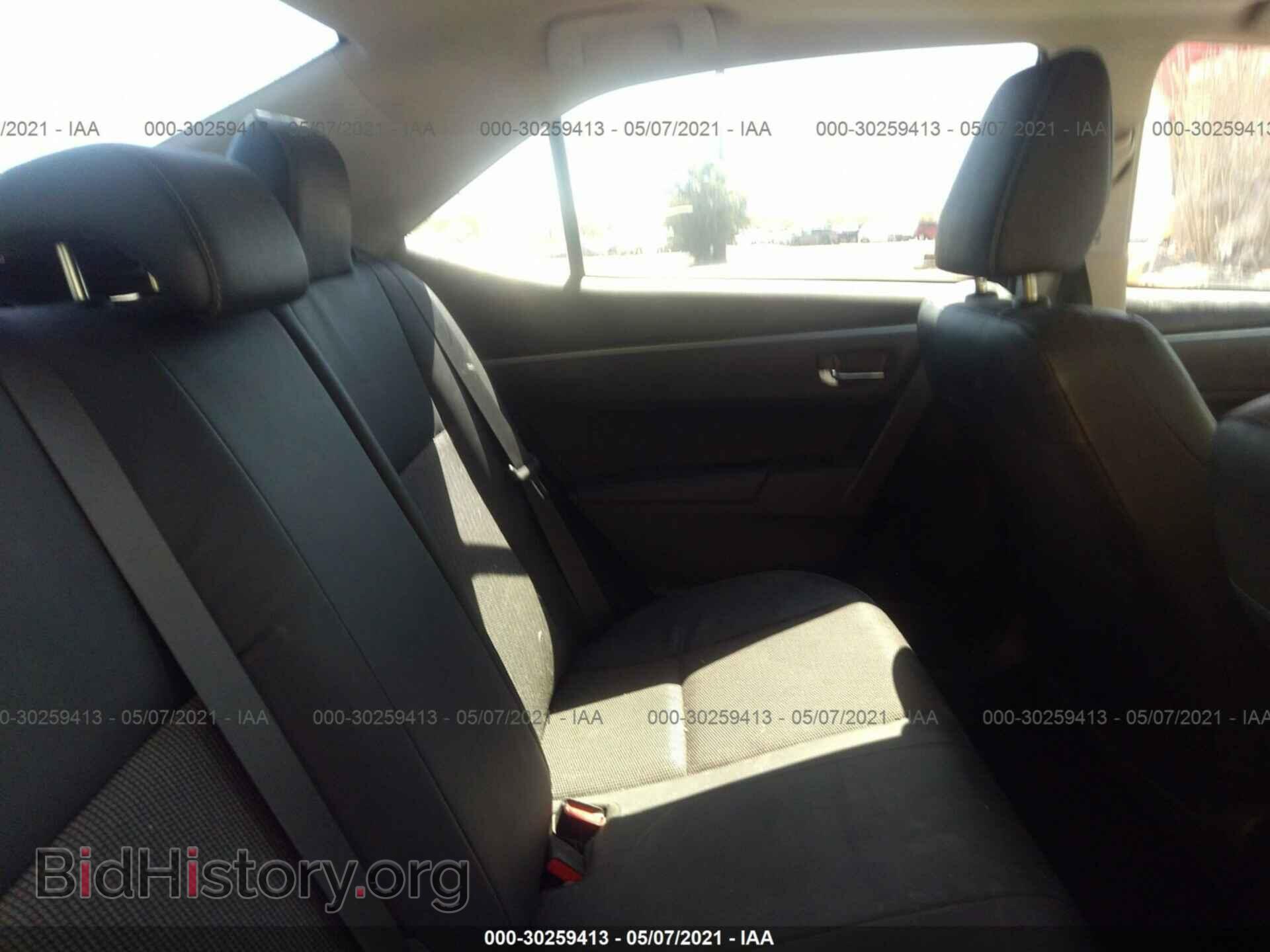 2014 TOYOTA COROLLA - VIN: 2T1BURHE0EC075859 - Фото 8