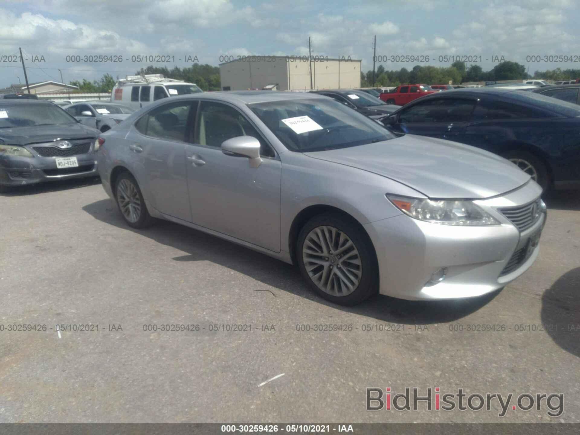 Photo JTHBK1GG3D2077577 - LEXUS ES 350 2013