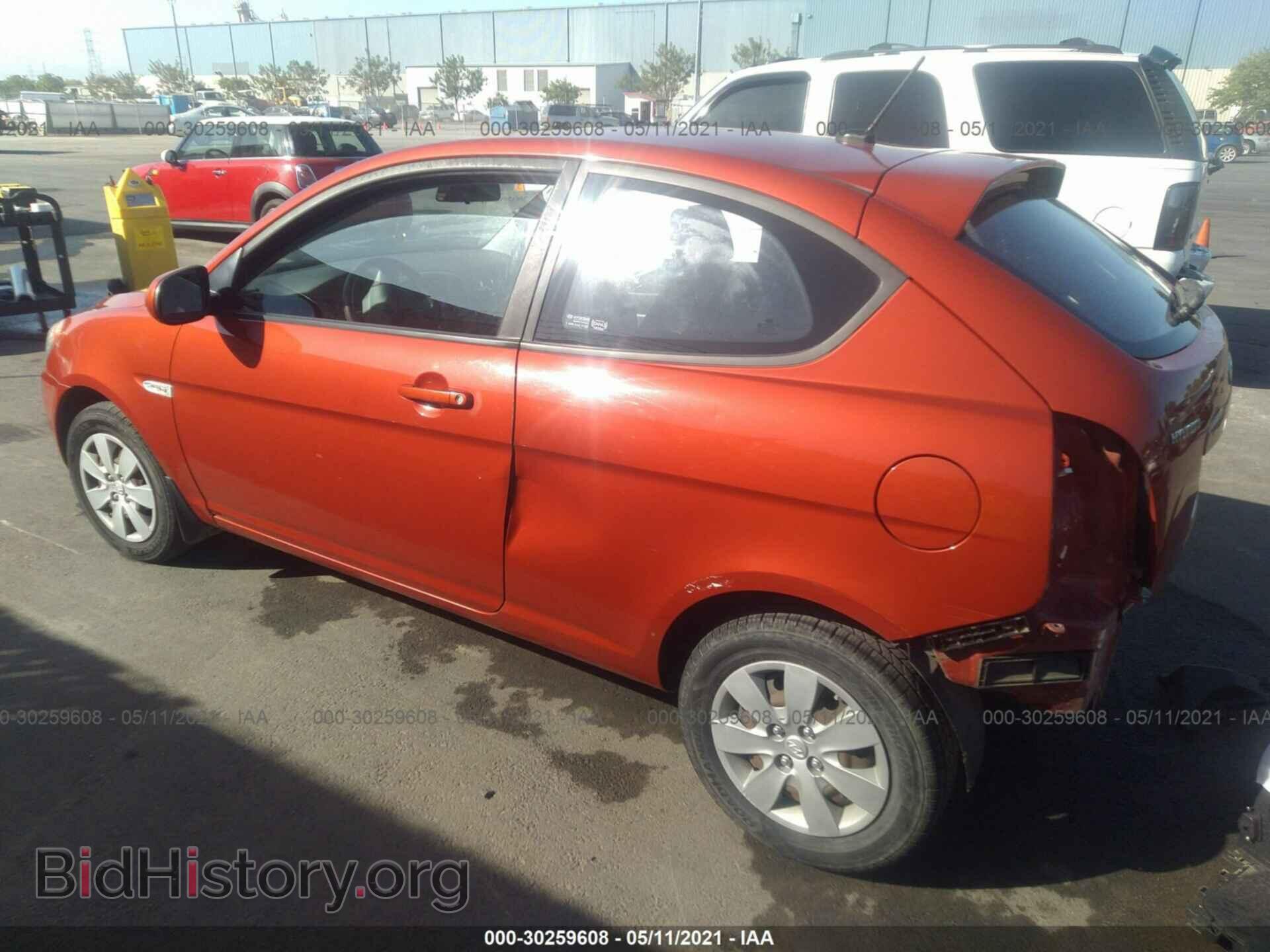 2011 HYUNDAI ACCENT - VIN: KMHCM3ACXBU190652 - Фото 3