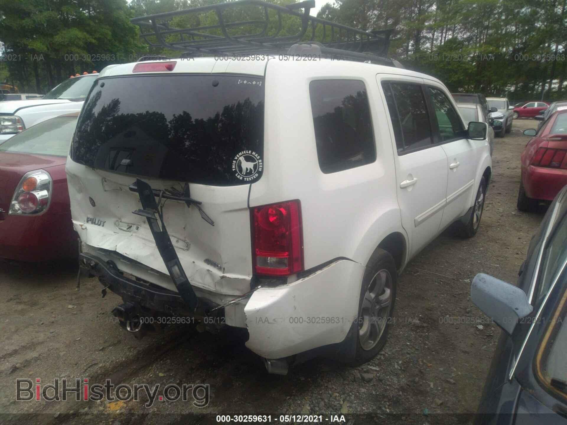 2012 HONDA PILOT - VIN: 5FNYF4H48CB046388 - Photo 4