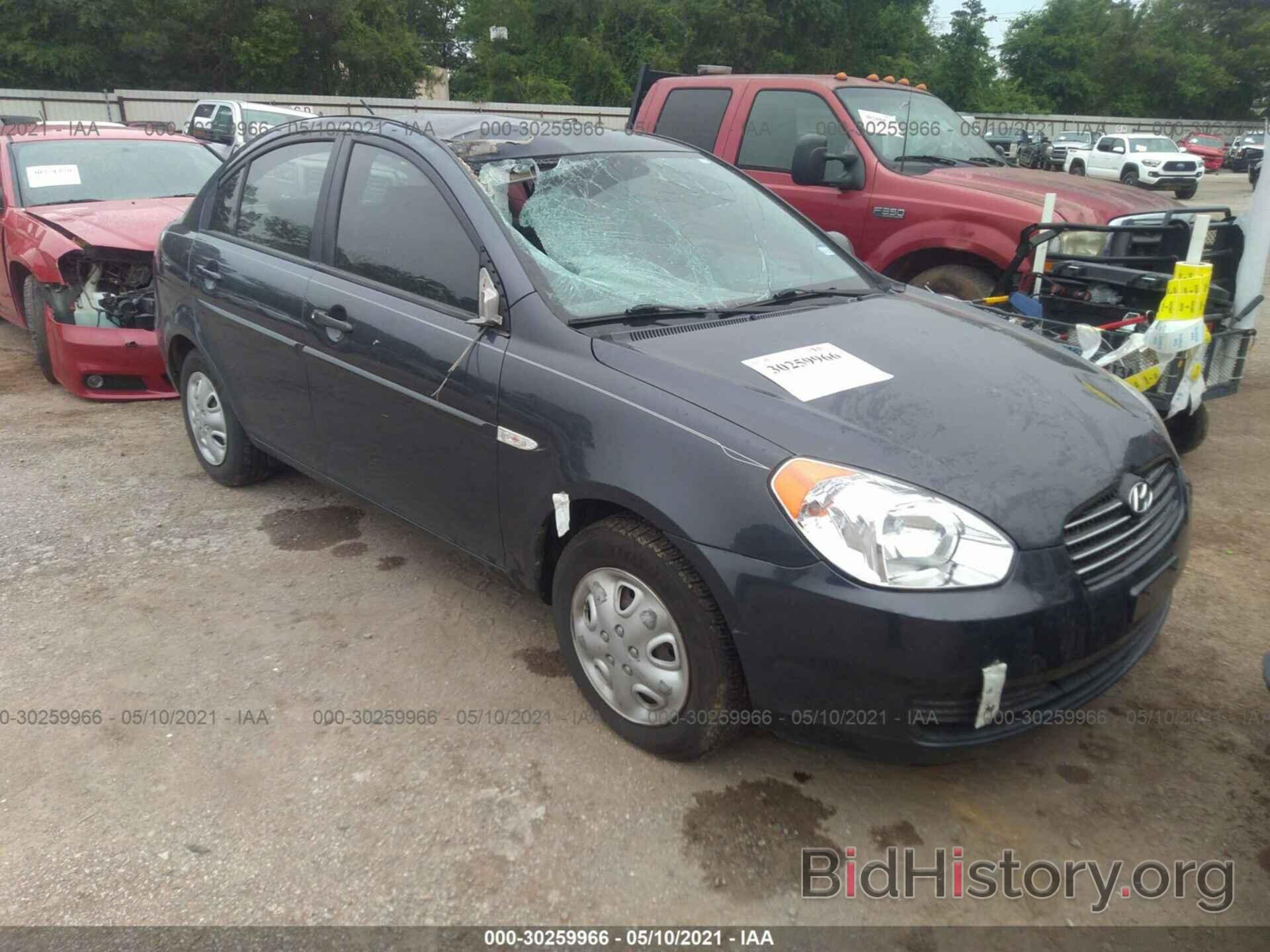 Photo KMHCN46C87U101907 - HYUNDAI ACCENT 2007