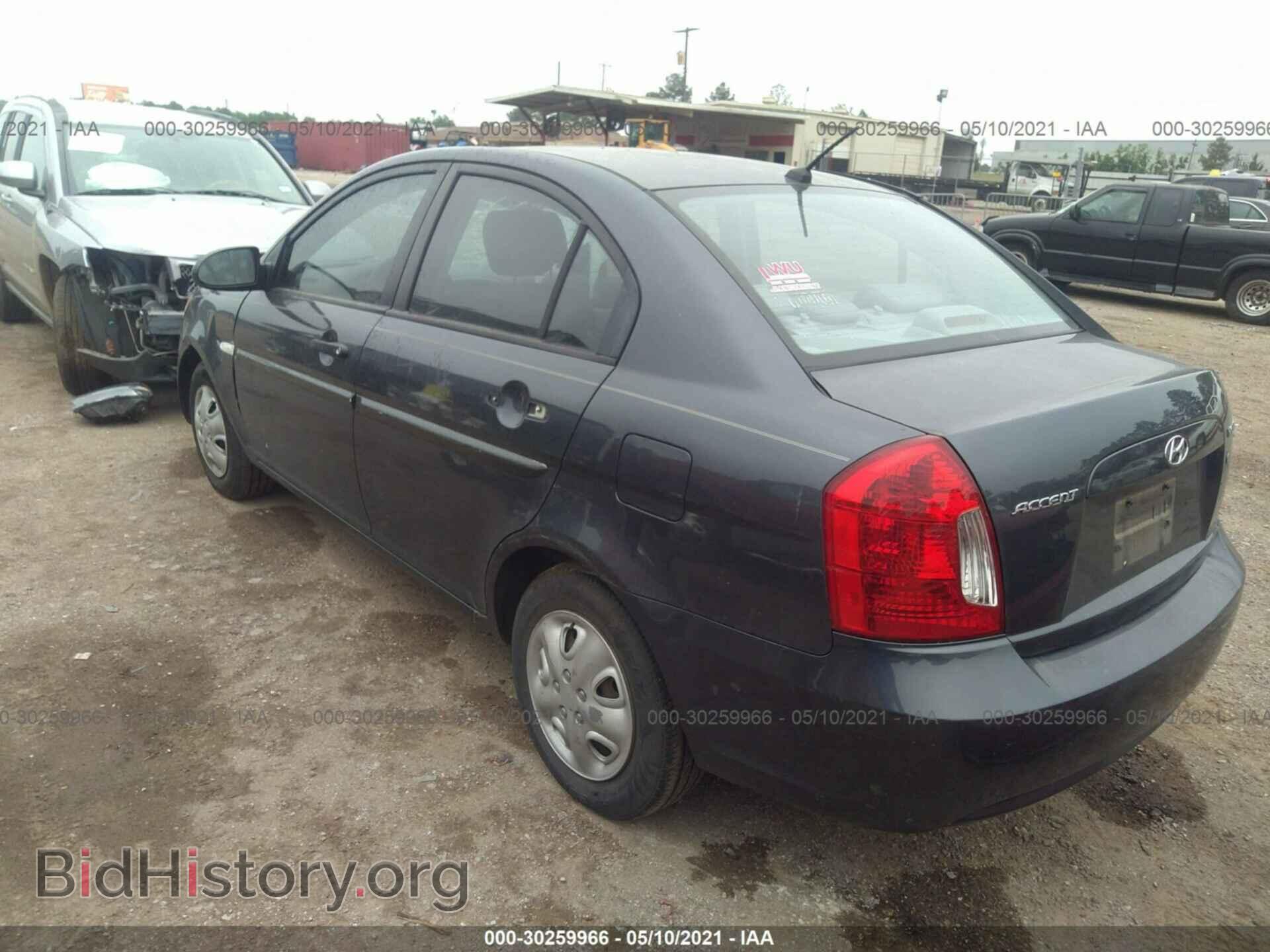 2007 HYUNDAI ACCENT - VIN: KMHCN46C87U101907 - Фото 3