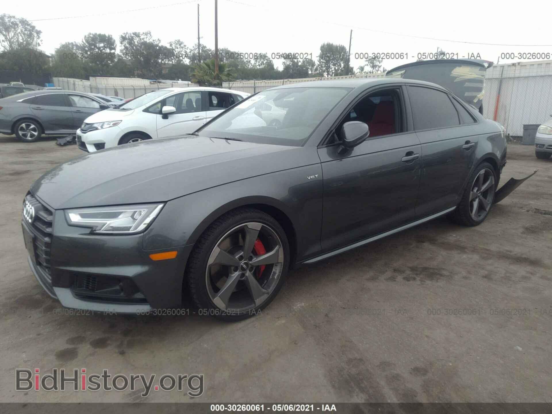 2018 AUDI S4 - VIN: WAUC4AF46JA234573 - Фото 2