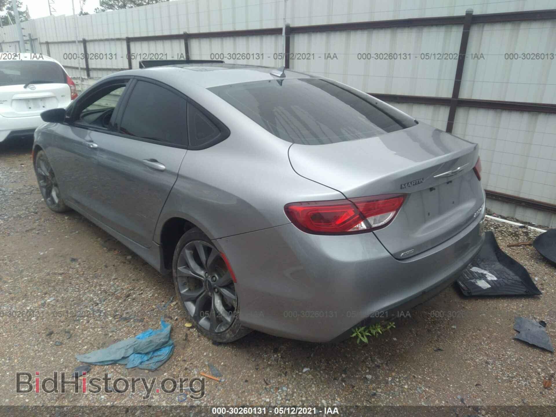 2015 CHRYSLER 200 - VIN: 1C3CCCDG7FN656404 - Photo 3