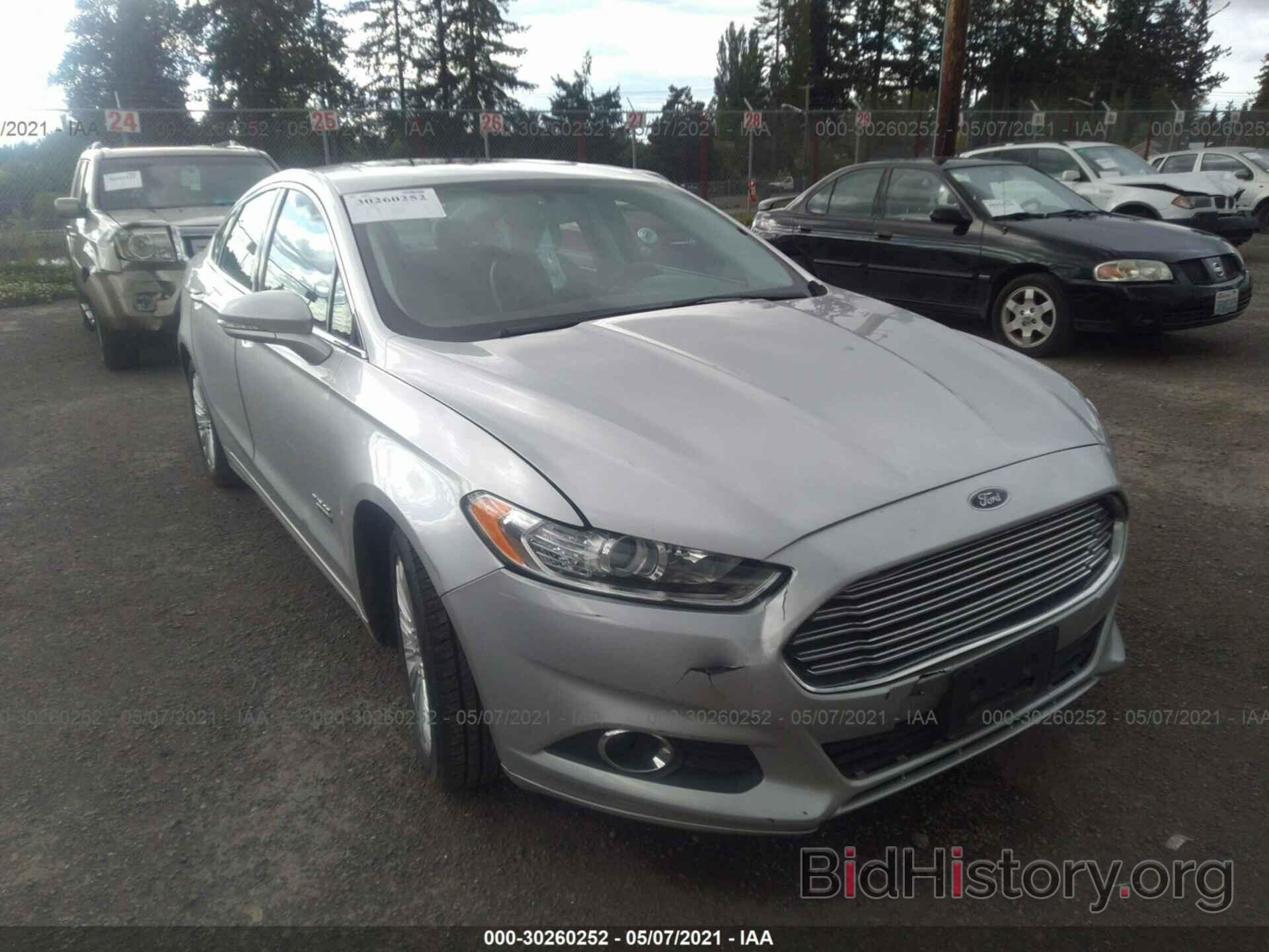 Photo 3FA6P0PU8DR282429 - FORD FUSION ENERGI 2013