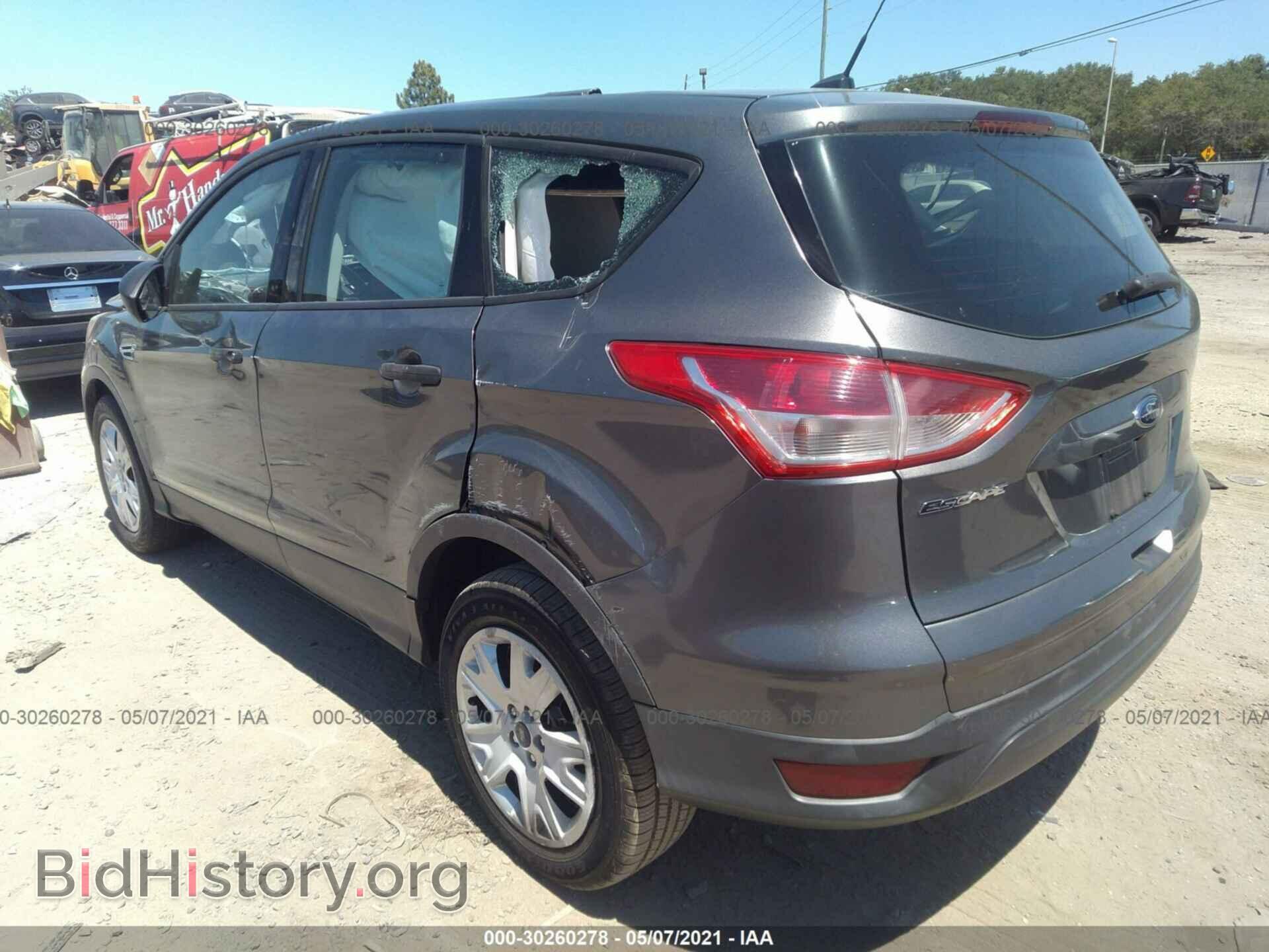 2014 FORD ESCAPE - VIN: 1FMCU0F73EUB39590 - Фото 3
