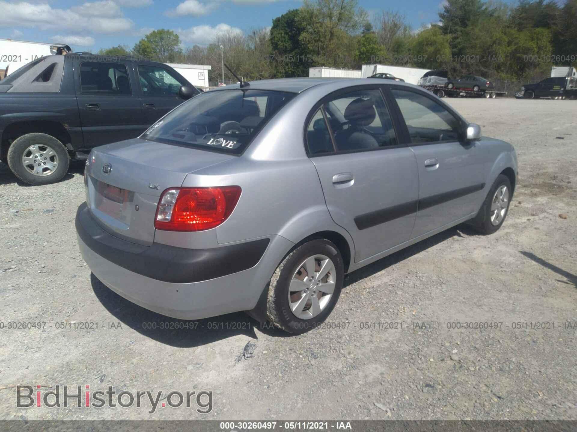 2008 KIA RIO - VIN: KNADE123786409456 - Фото 4