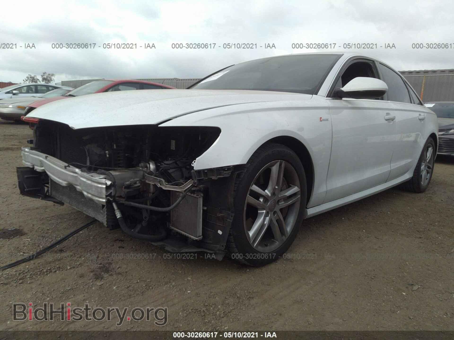 2012 AUDI A6 - VIN: WAUHGAFC8CN160718 - Фото 2