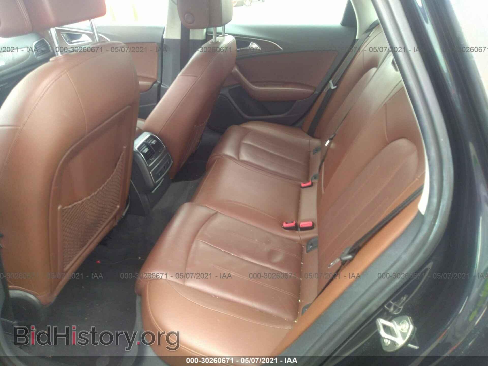 2013 AUDI A6 - VIN: WAUGFAFC8DN137200 - Фото 8
