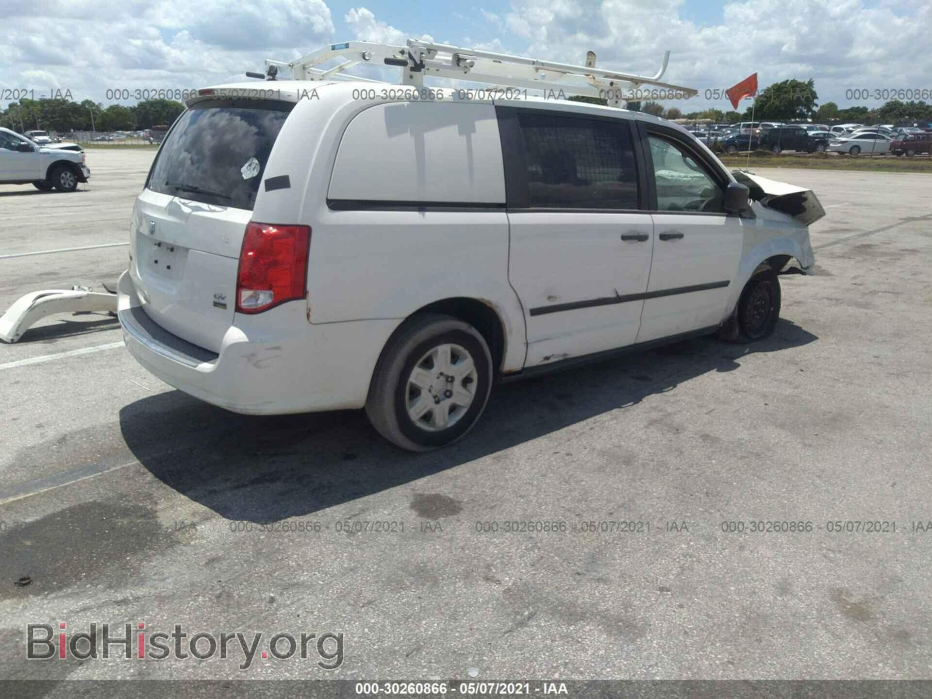 2012 RAM CARGO VAN - VIN: 2C4JDGAG2CR404926 - Photo 4