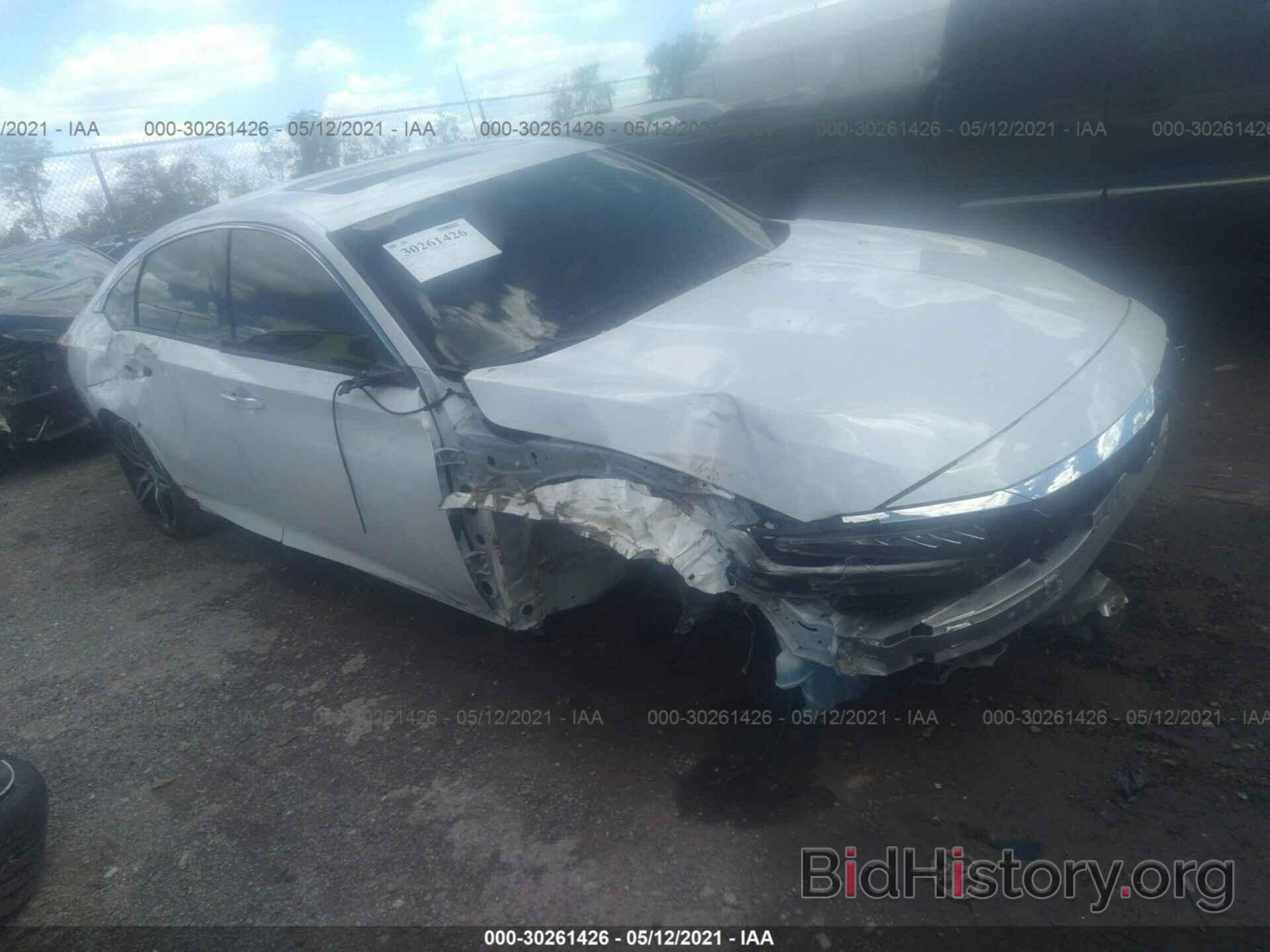 Photo 1HGCV2F91MA004043 - HONDA ACCORD SEDAN 2021