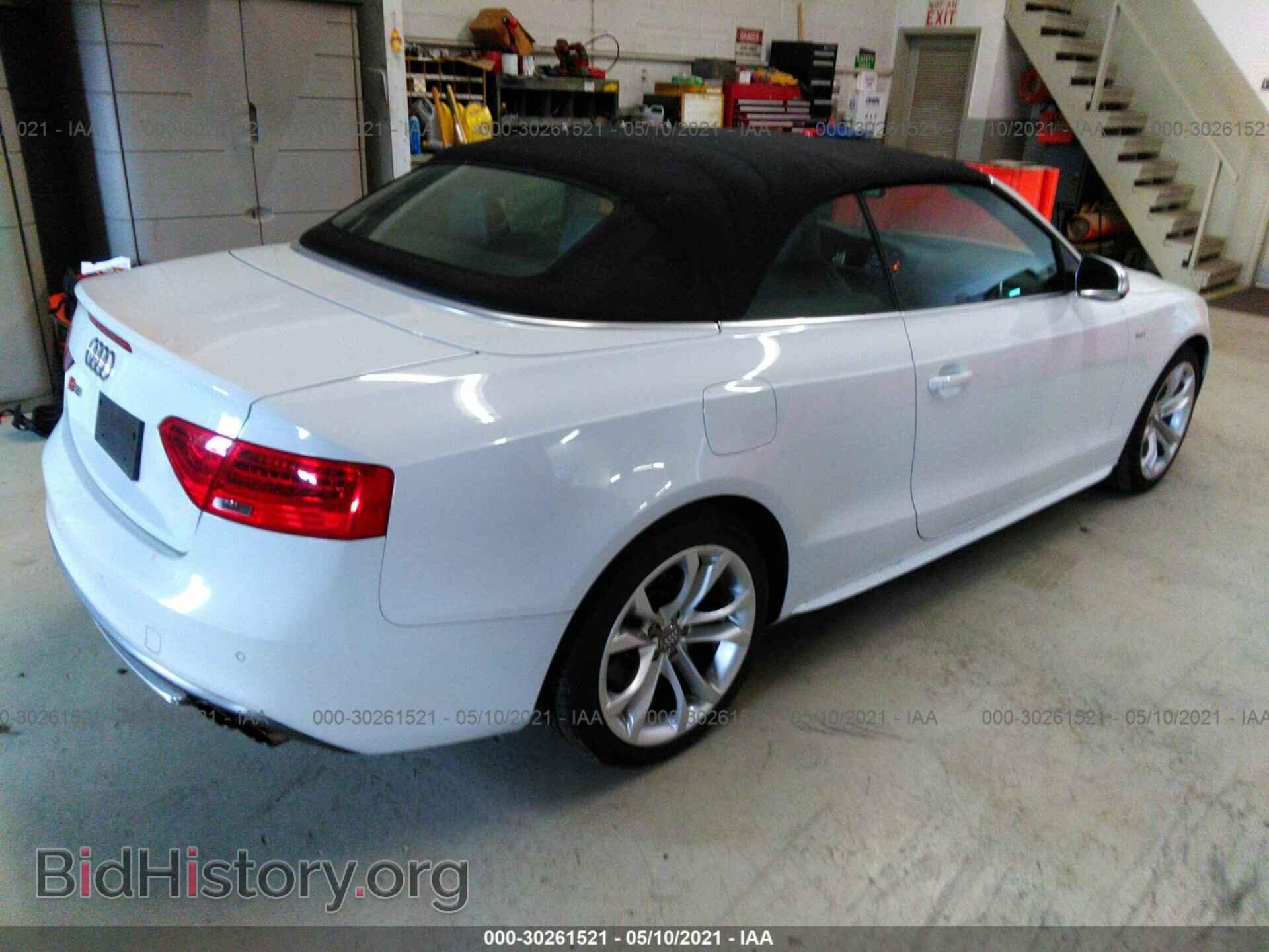 2013 AUDI S5 - VIN: WAUCGAFH9DN015548 - Photo 4