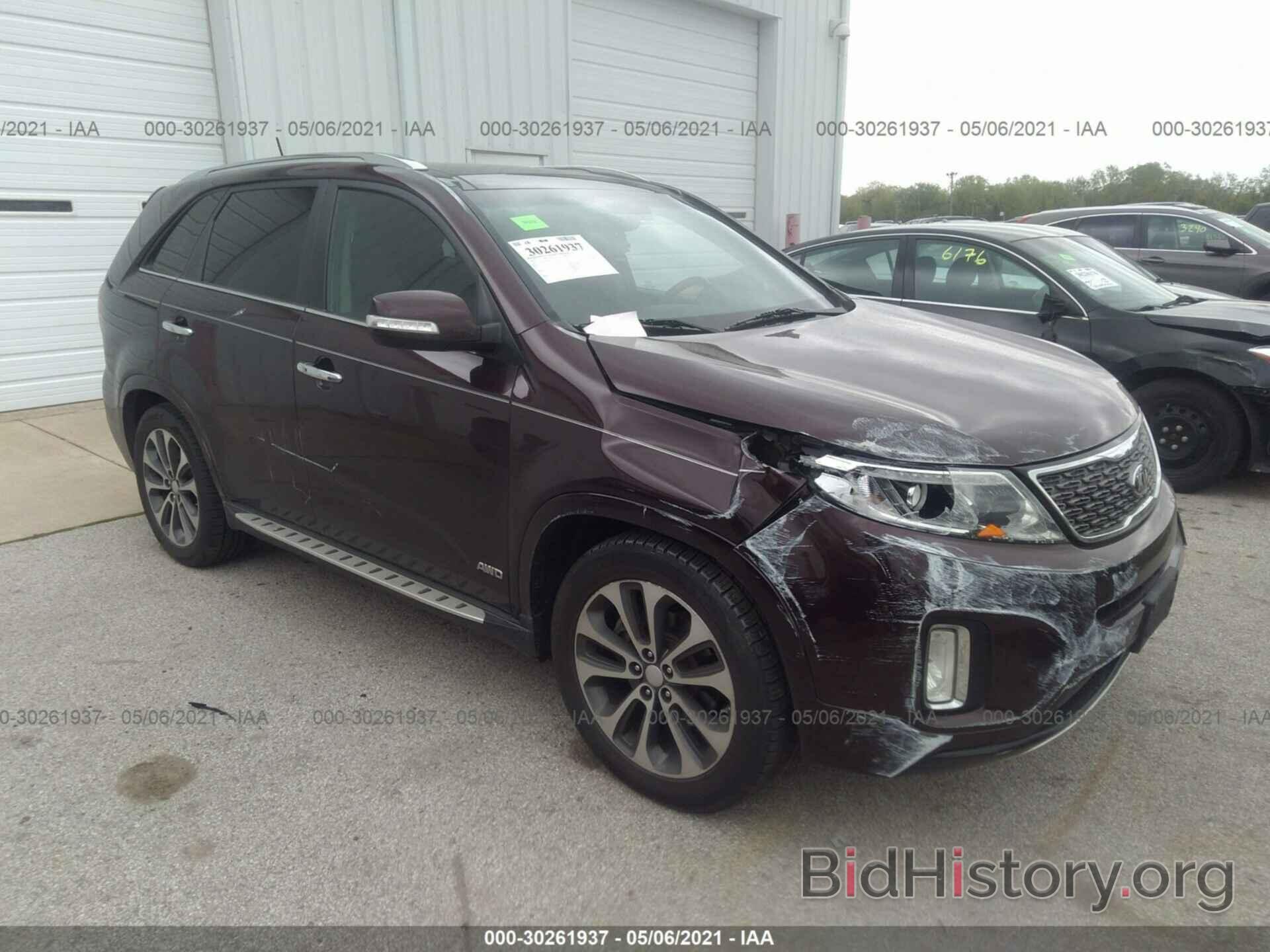 Photo 5XYKWDA70EG463333 - KIA SORENTO 2014