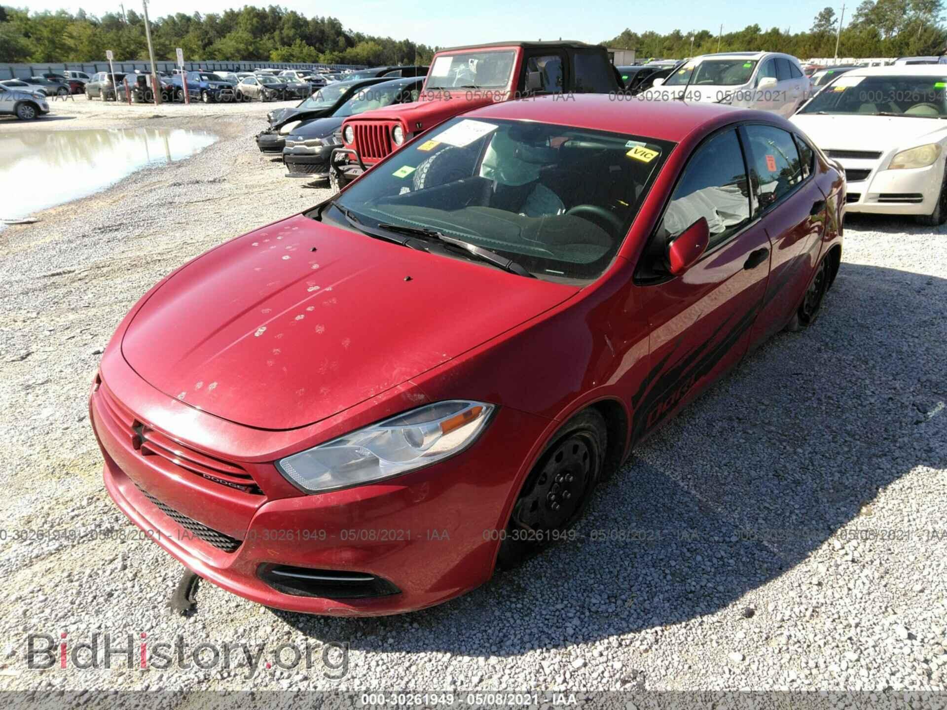 2013 DODGE DART - VIN: 1C3CDFAA3DD183845 - Фото 2