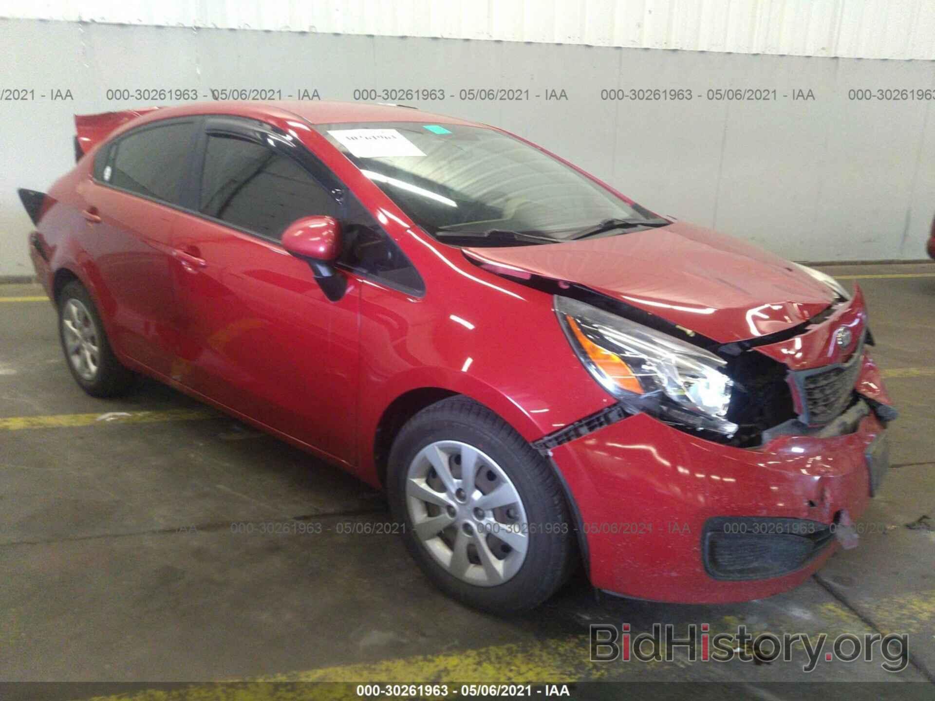 Photo KNADM4A32D6138175 - KIA RIO 2013