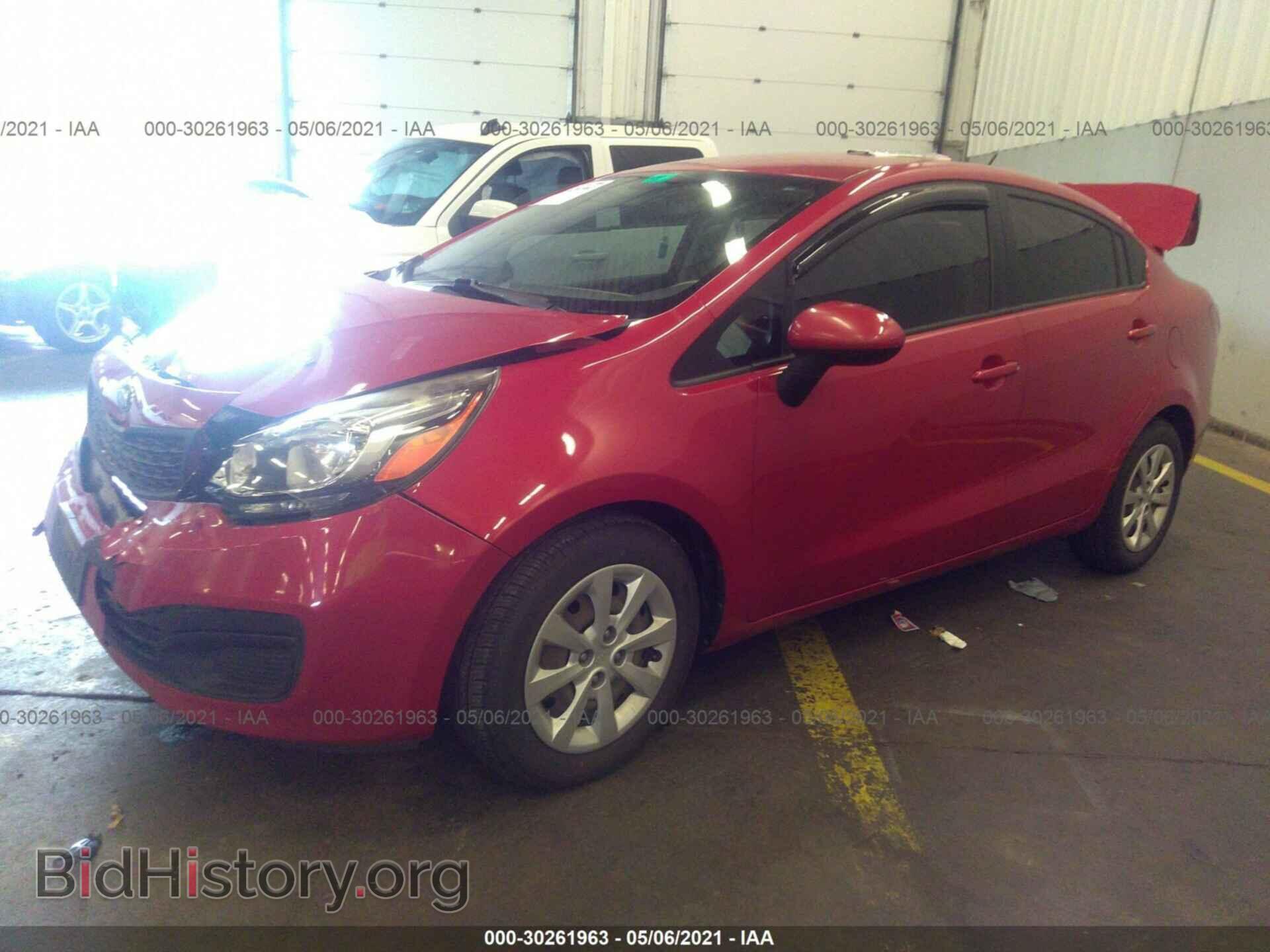 2013 KIA RIO - VIN: KNADM4A32D6138175 - Photo 2