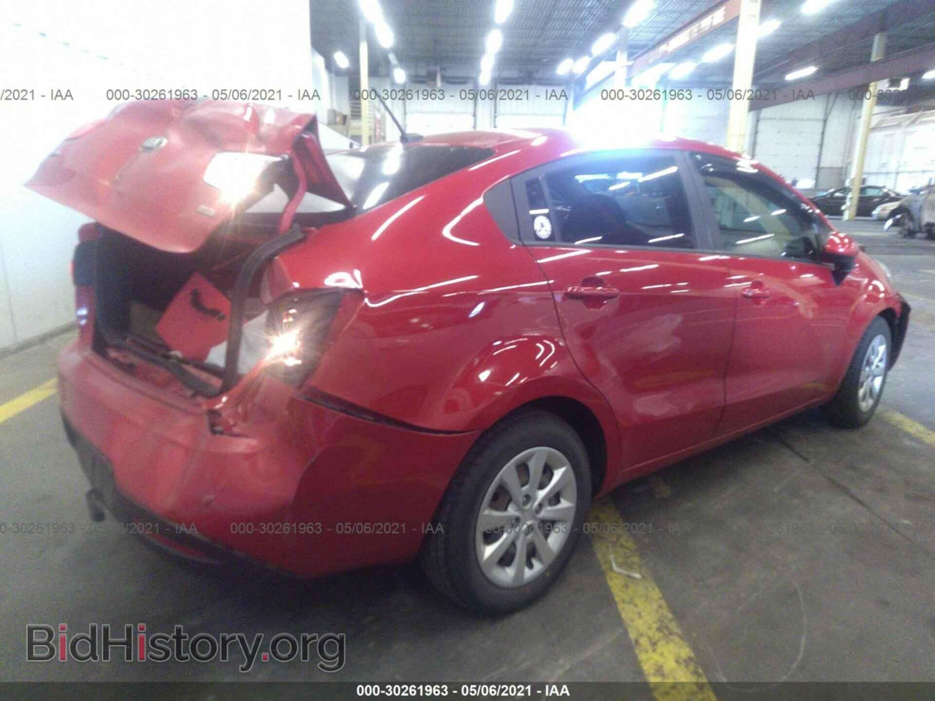 2013 KIA RIO - VIN: KNADM4A32D6138175 - Photo 4
