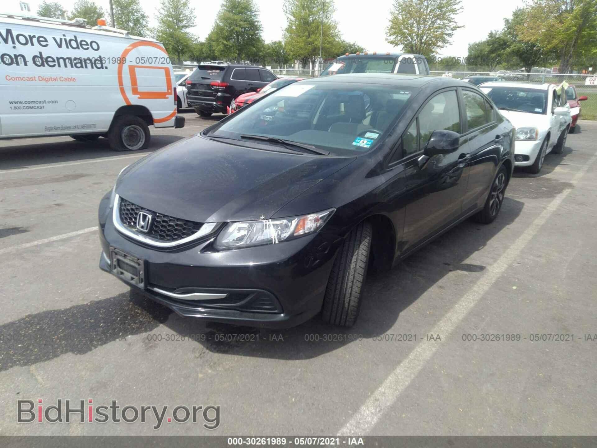 2013 HONDA CIVIC SDN - VIN: 19XFB2F89DE204614 - Фото 2