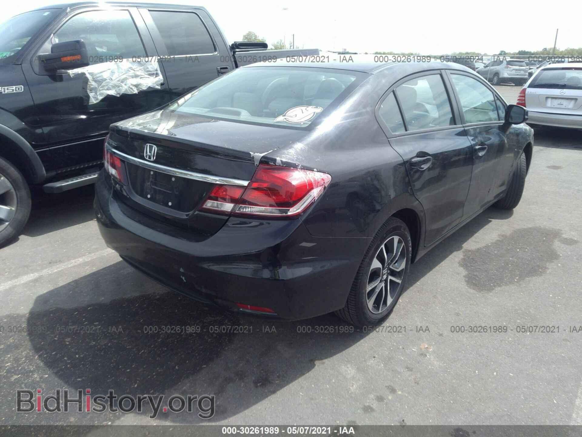 2013 HONDA CIVIC SDN - VIN: 19XFB2F89DE204614 - Фото 4