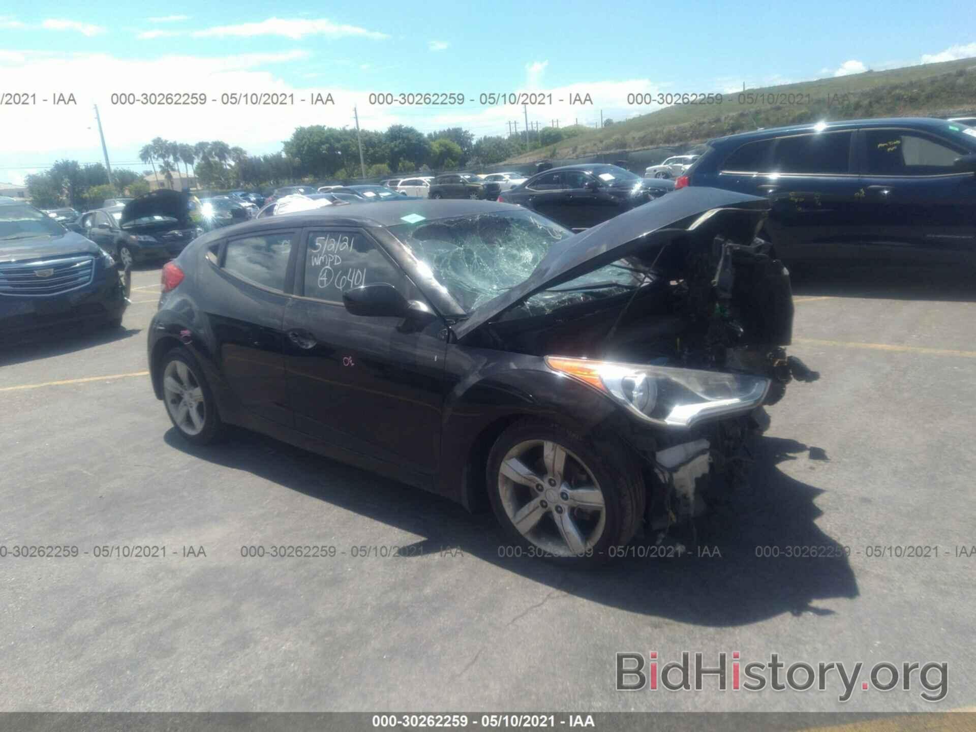 Photo KMHTC6ADXEU206401 - HYUNDAI VELOSTER 2014