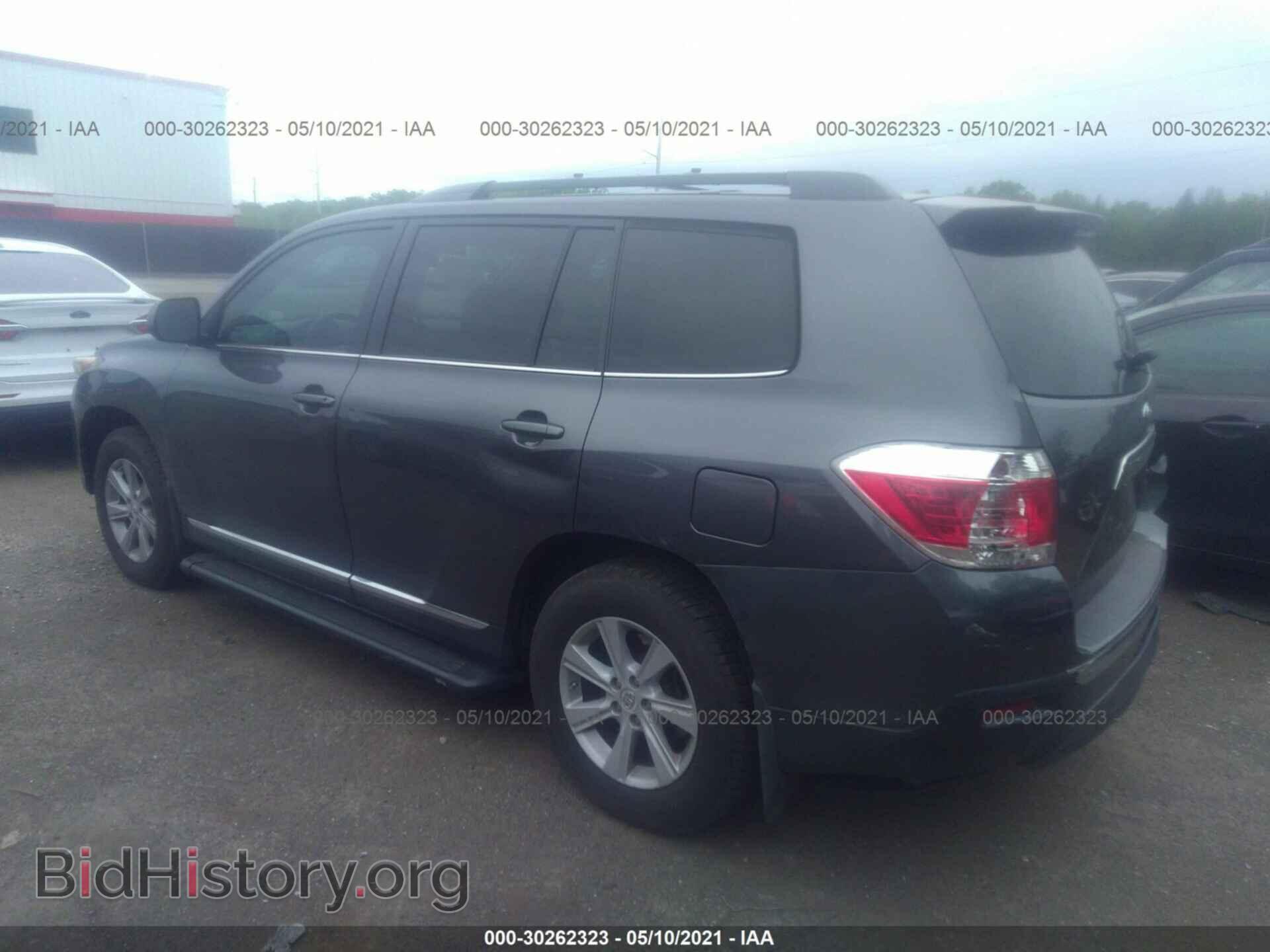 2013 TOYOTA HIGHLANDER - VIN: 5TDBK3EH0DS192655 - Фото 3