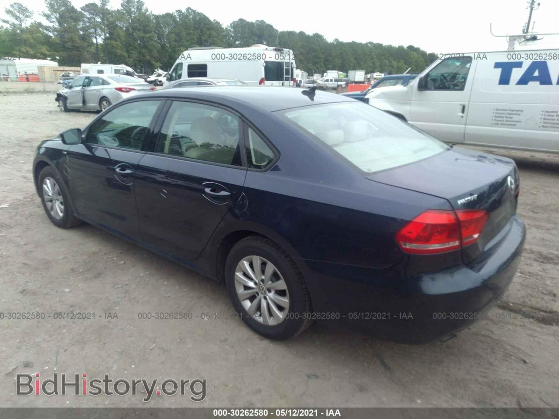 2014 VOLKSWAGEN PASSAT - VIN: 1VWAT7A38EC096492 - Фото 3