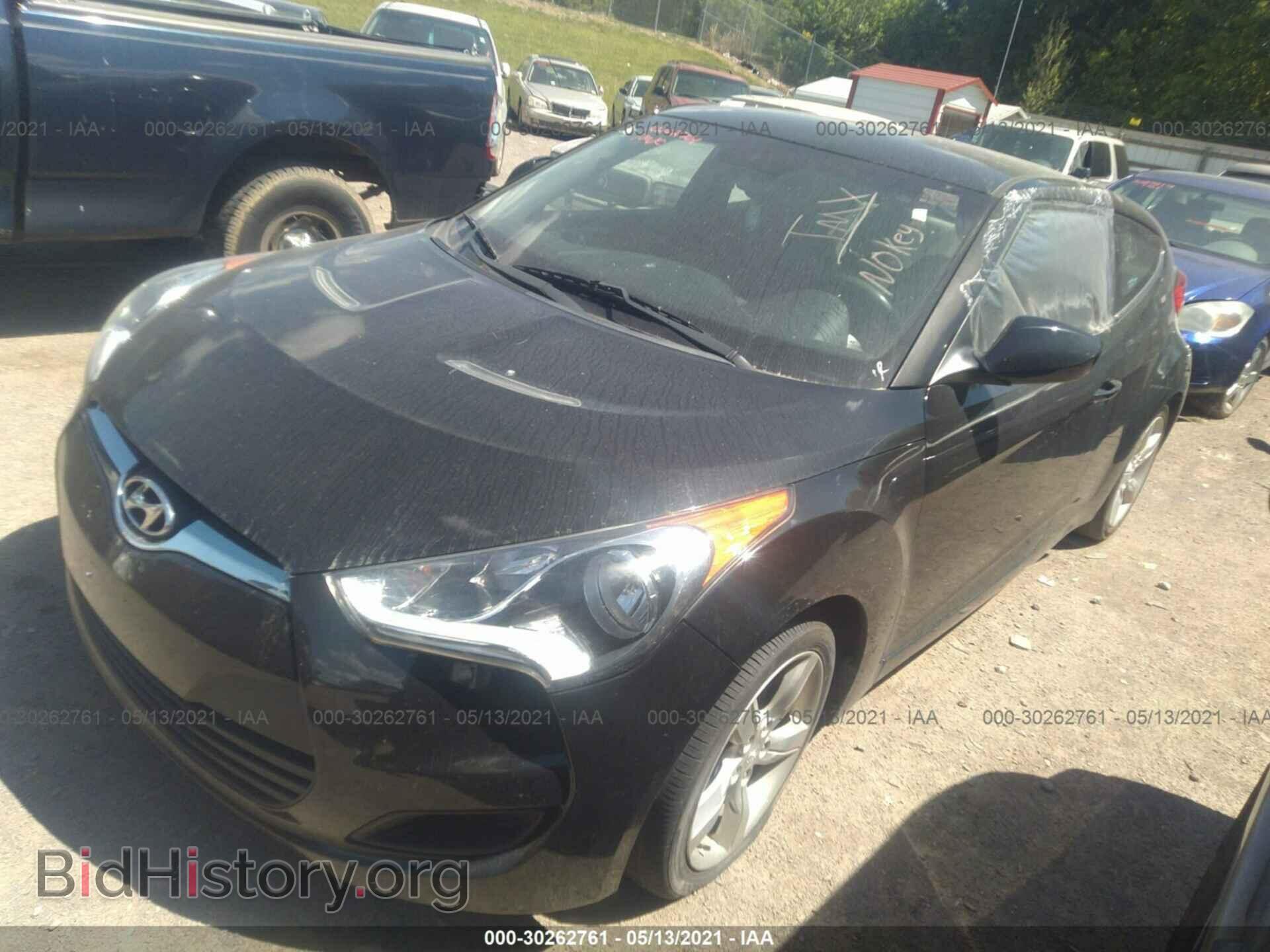 2014 HYUNDAI VELOSTER - VIN: KMHTC6AD3EU213853 - Фото 2