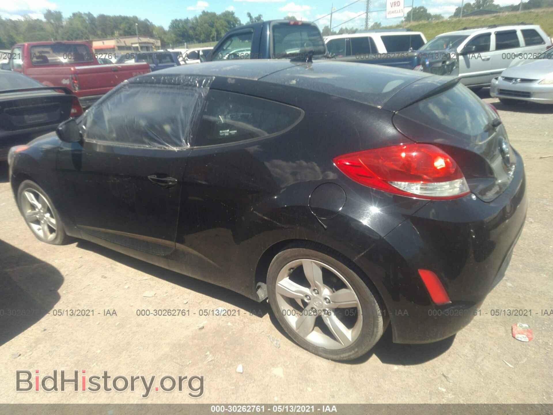 2014 HYUNDAI VELOSTER - VIN: KMHTC6AD3EU213853 - Фото 3