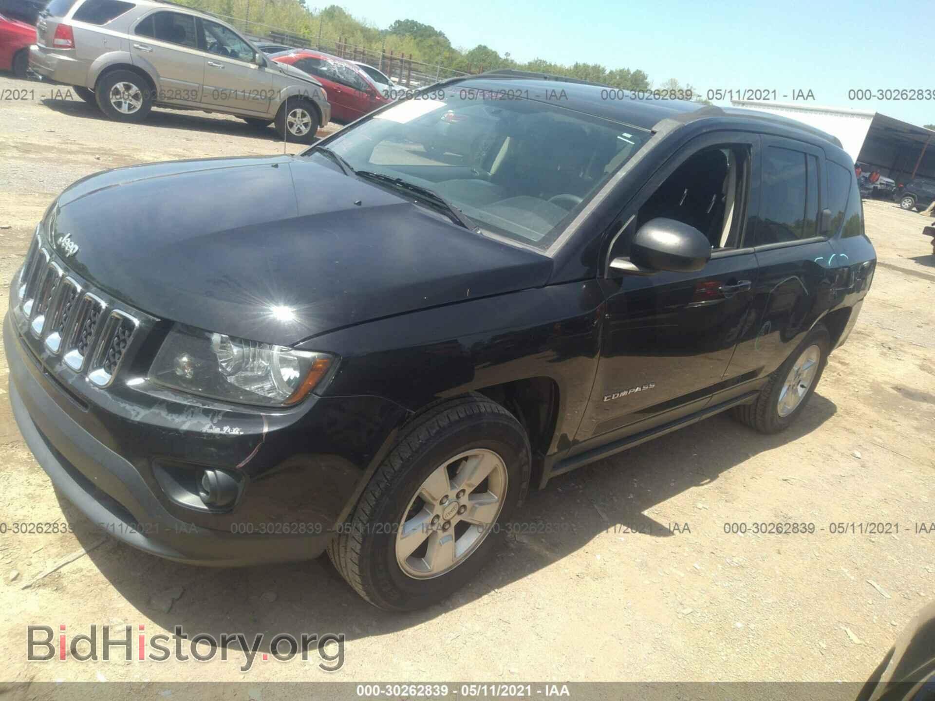 2014 JEEP COMPASS - VIN: 1C4NJCBA2ED707904 - Фото 2