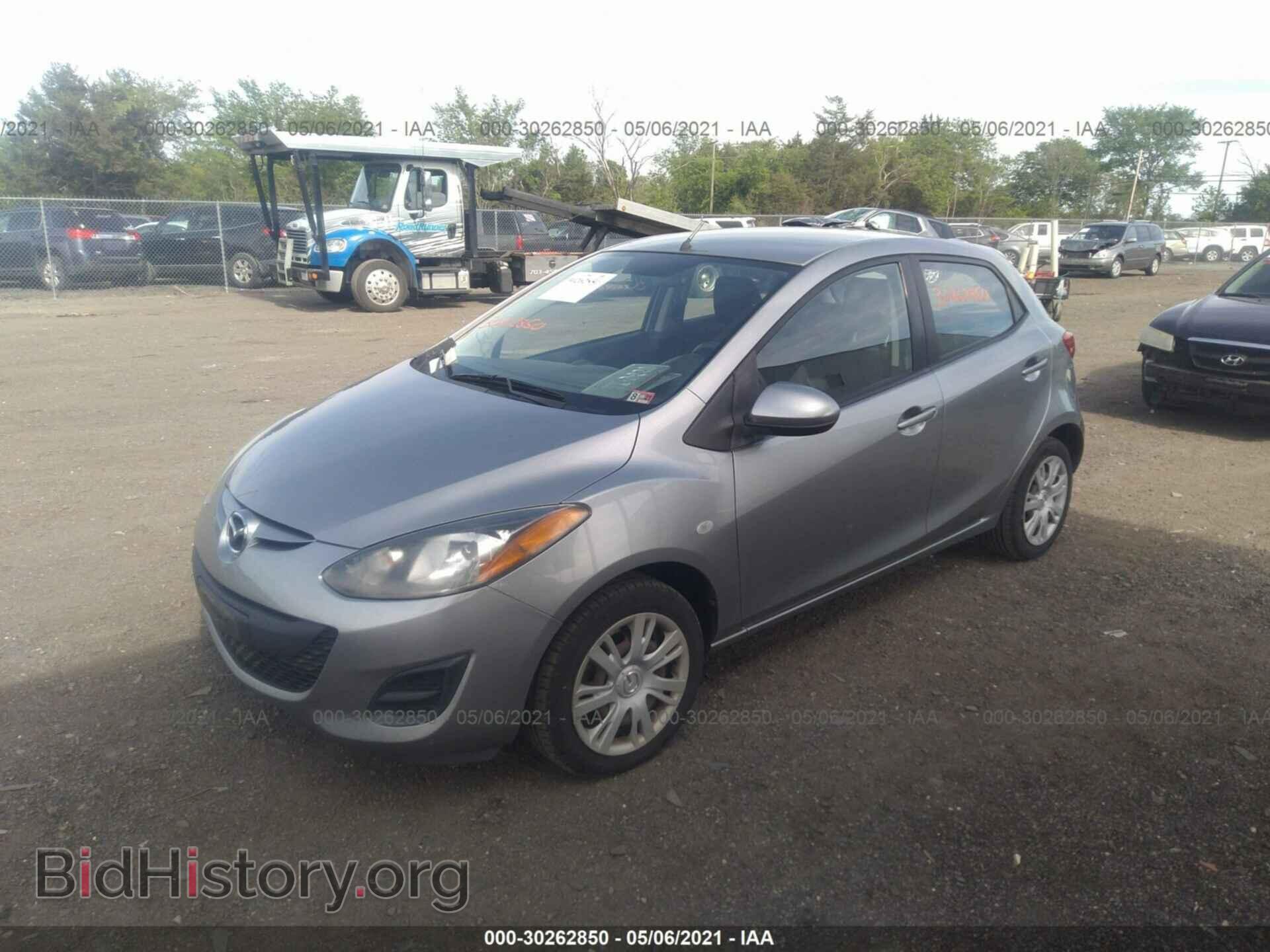 2013 MAZDA MAZDA2 - VIN: JM1DE1KY8D0155011 - Фото 2