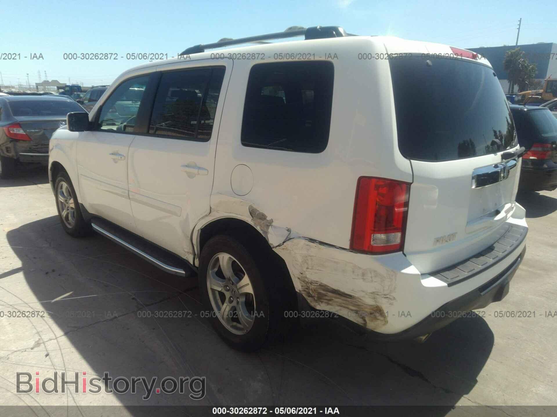 2012 HONDA PILOT - VIN: 5FNYF4H79CB047219 - Фото 3