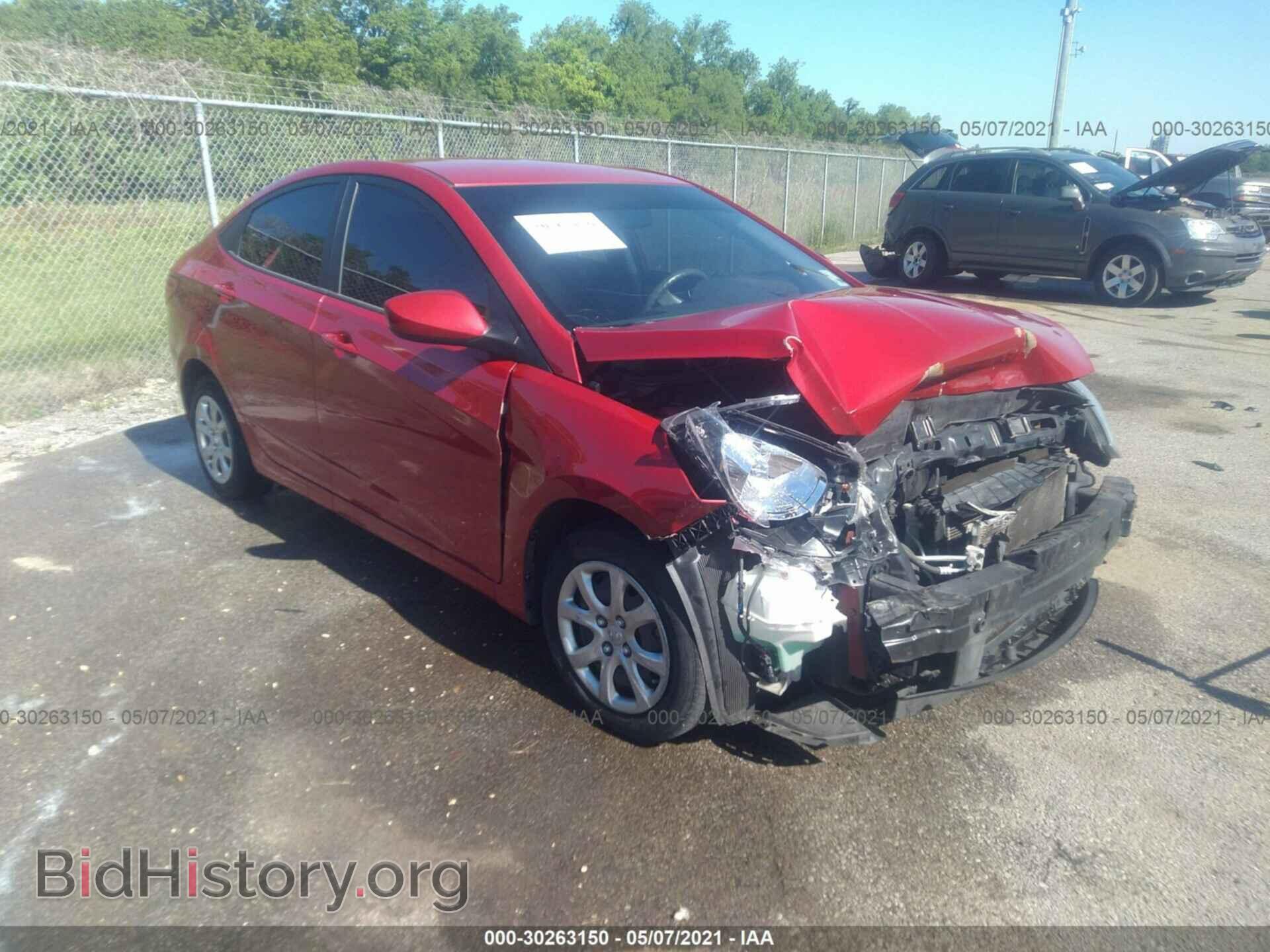 Photo KMHCT4AE1EU603265 - HYUNDAI ACCENT 2014
