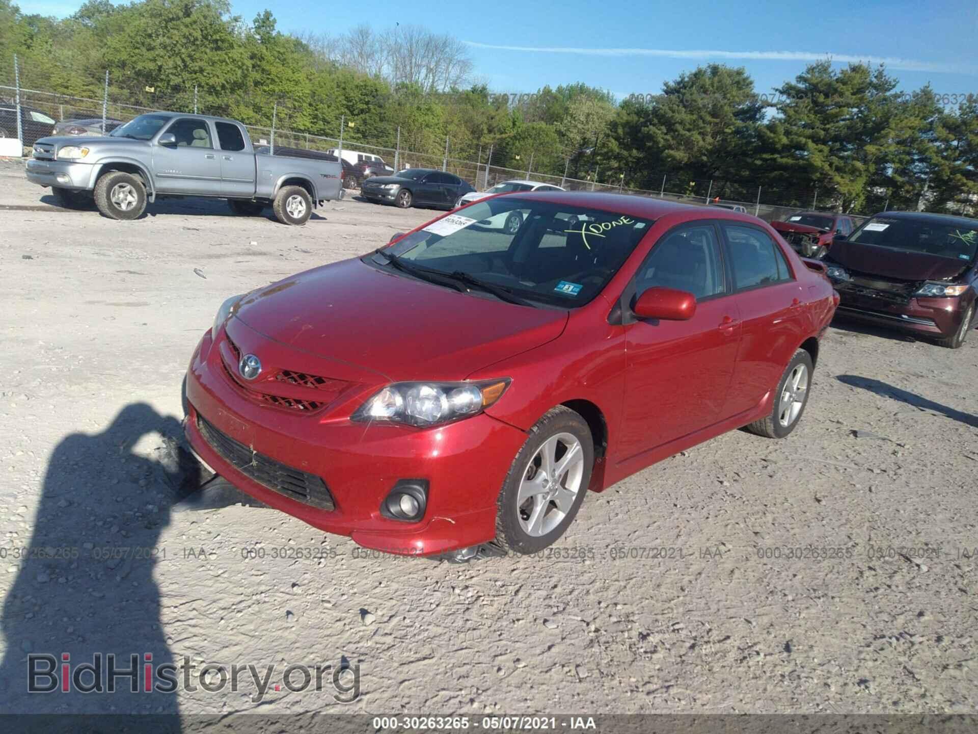 2011 TOYOTA COROLLA - VIN: 2T1BU4EEXBC743086 - Фото 2