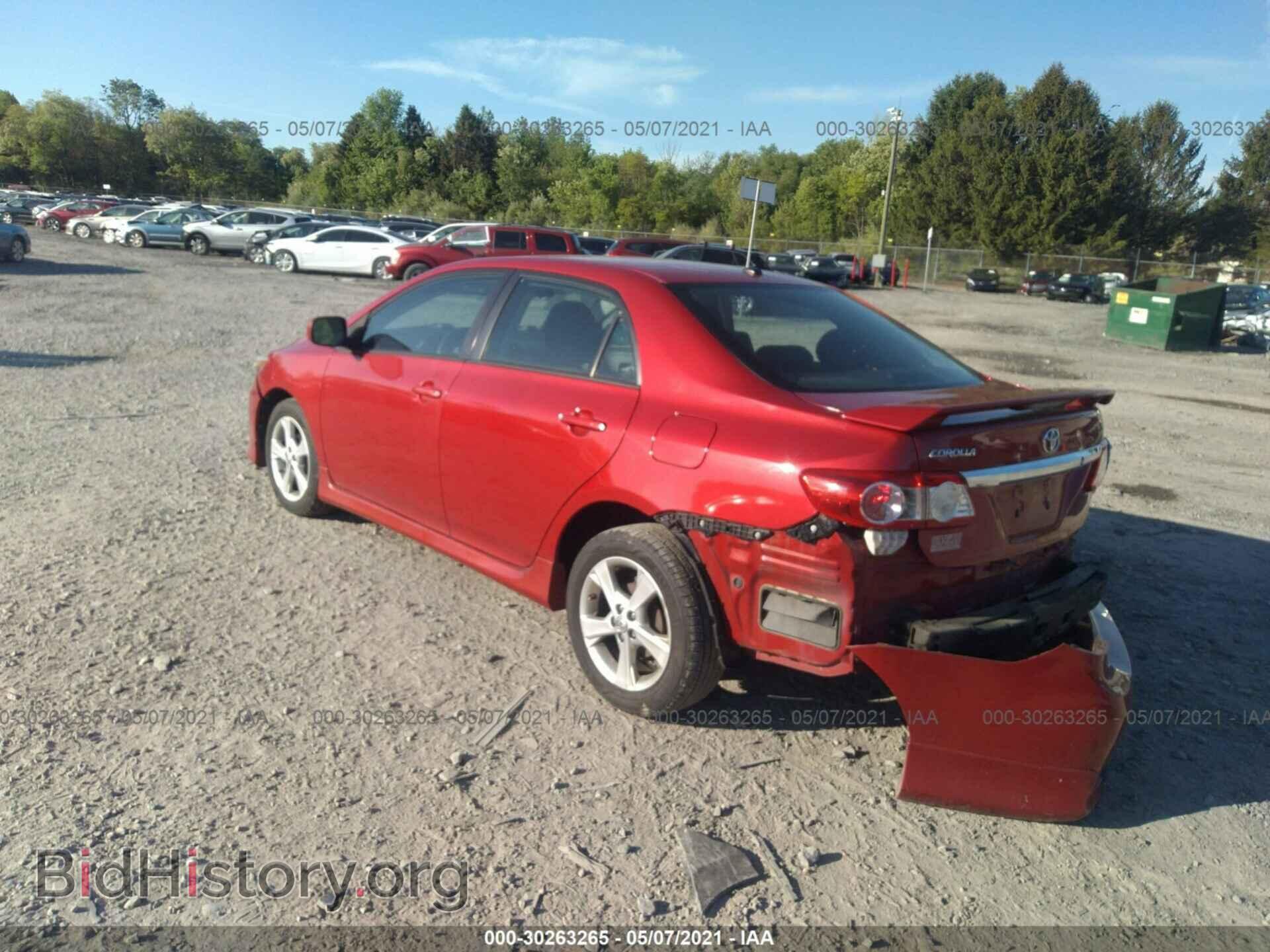 2011 TOYOTA COROLLA - VIN: 2T1BU4EEXBC743086 - Фото 3