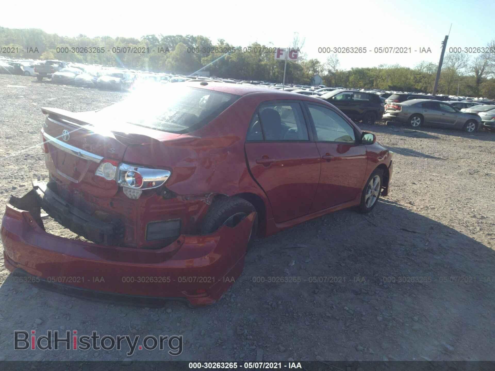 2011 TOYOTA COROLLA - VIN: 2T1BU4EEXBC743086 - Фото 4